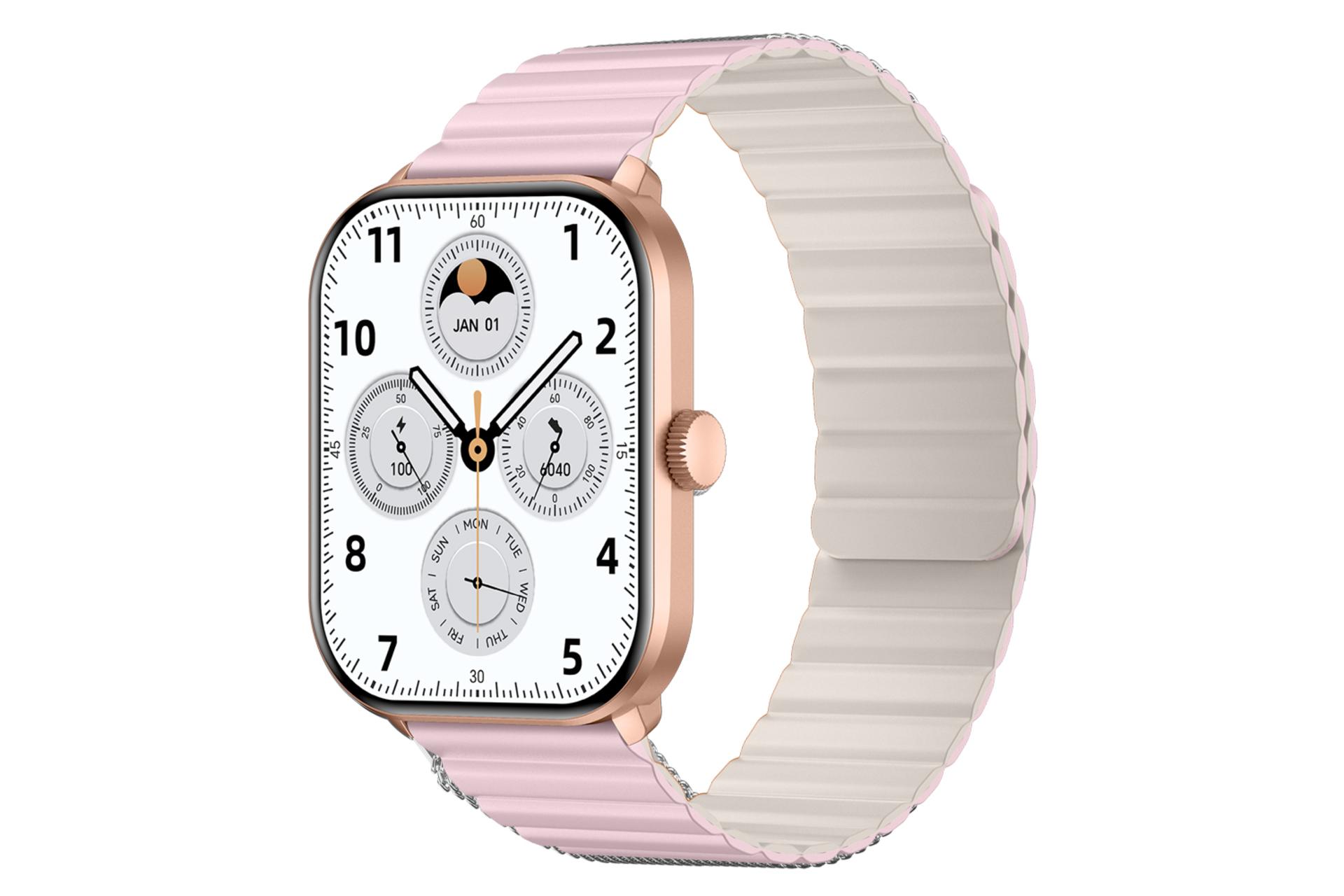 نمای سمت راست ساعت هوشمند شیائومی Glorimi GC PLUS