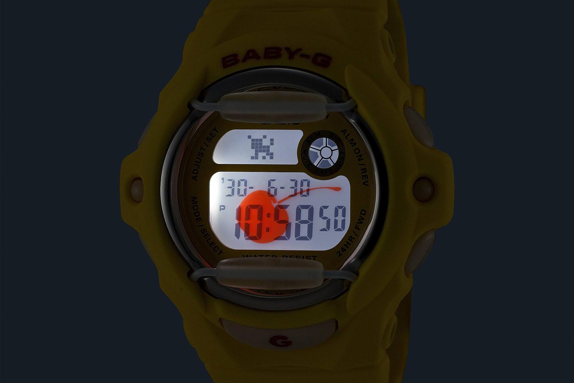 نور شب‌تاب ساعت مچی بچه گانه کاسیو BABY-G BG-169CH-9