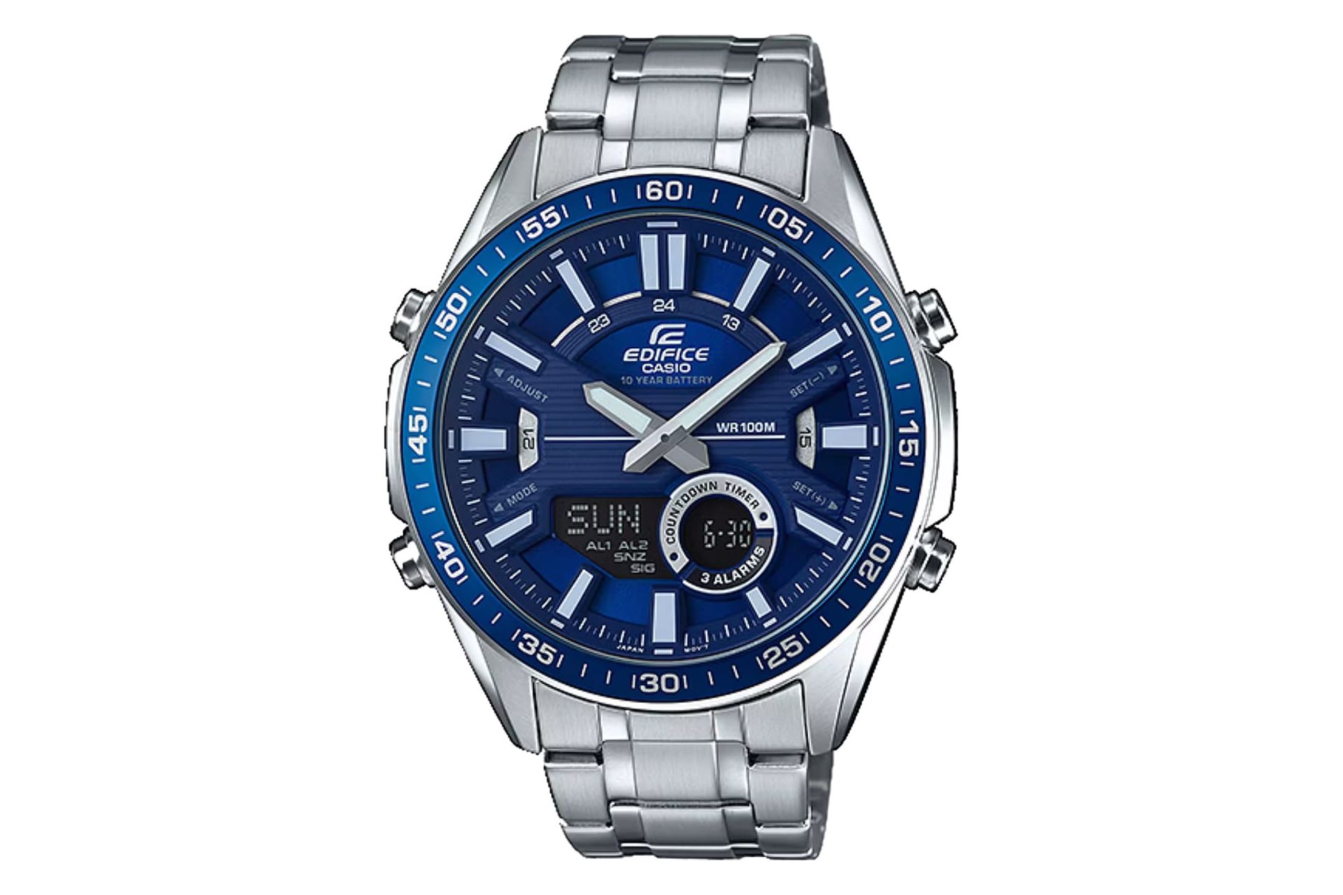 فریم و صفحه ساعت مچی مردانه کاسیو Edifice EFV-C100D-2A