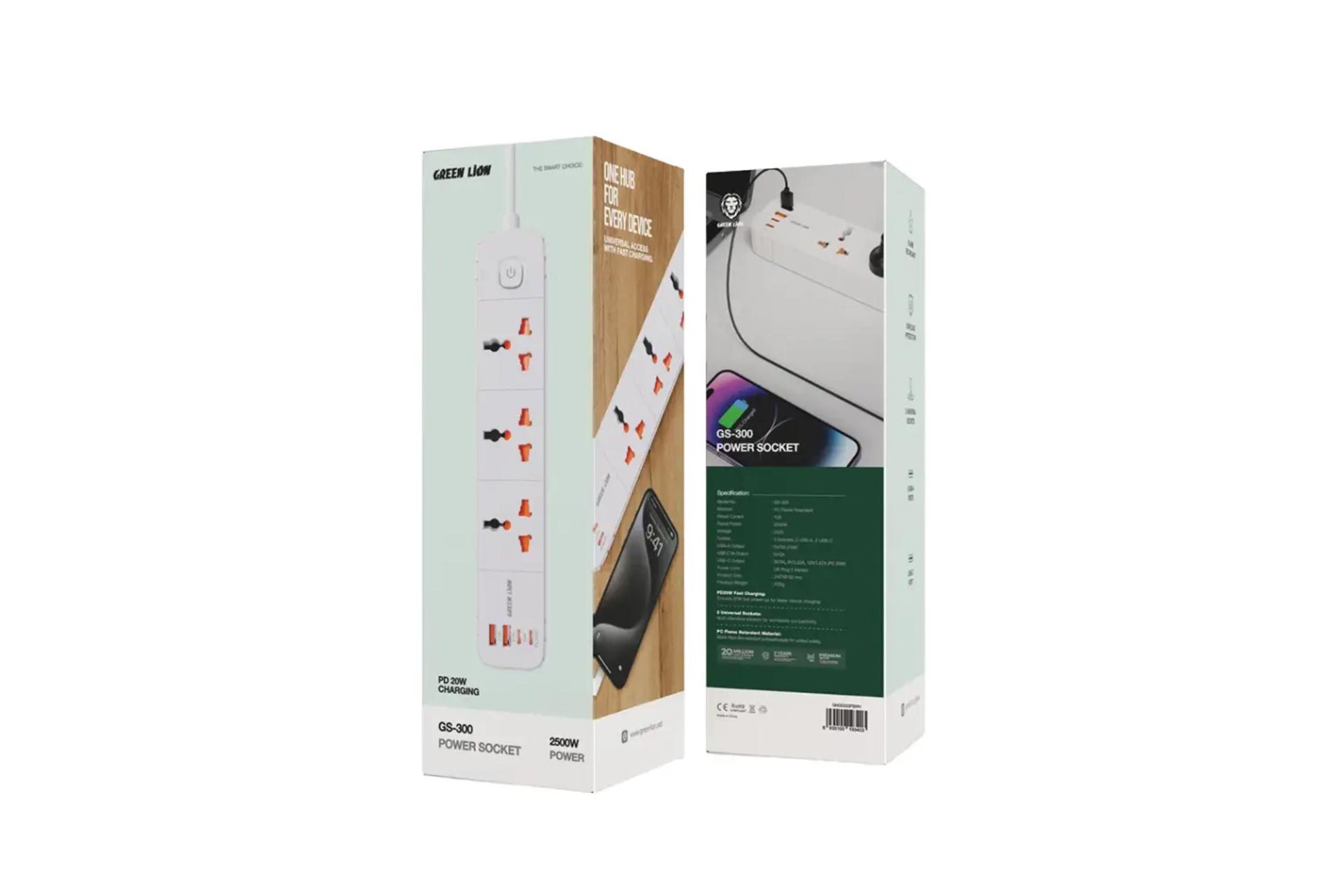 جعبه چندراهی برق گرین لیون GS300