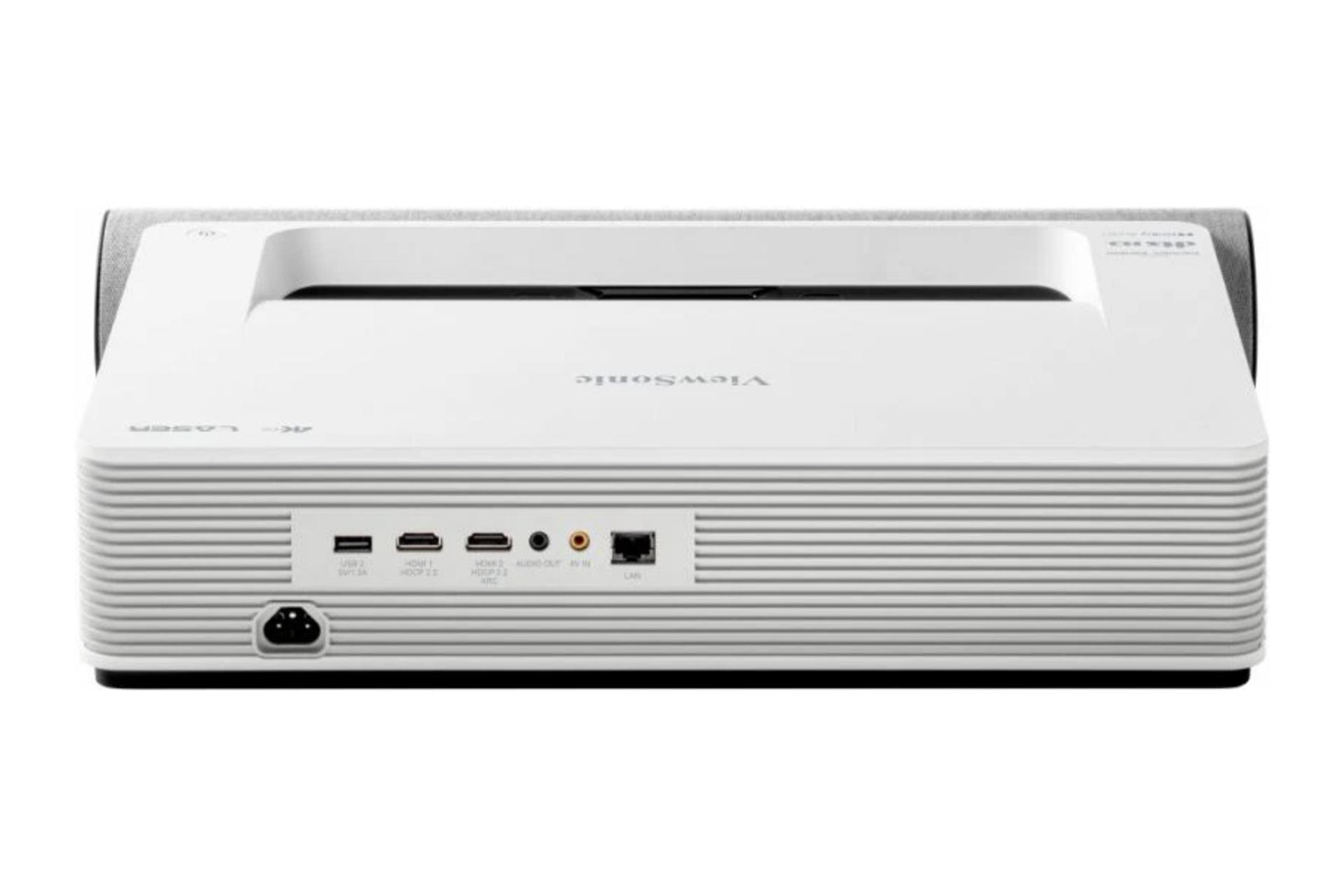 نمای پشت ویدیو پروژکتور ویوسونیک X2000L-4K