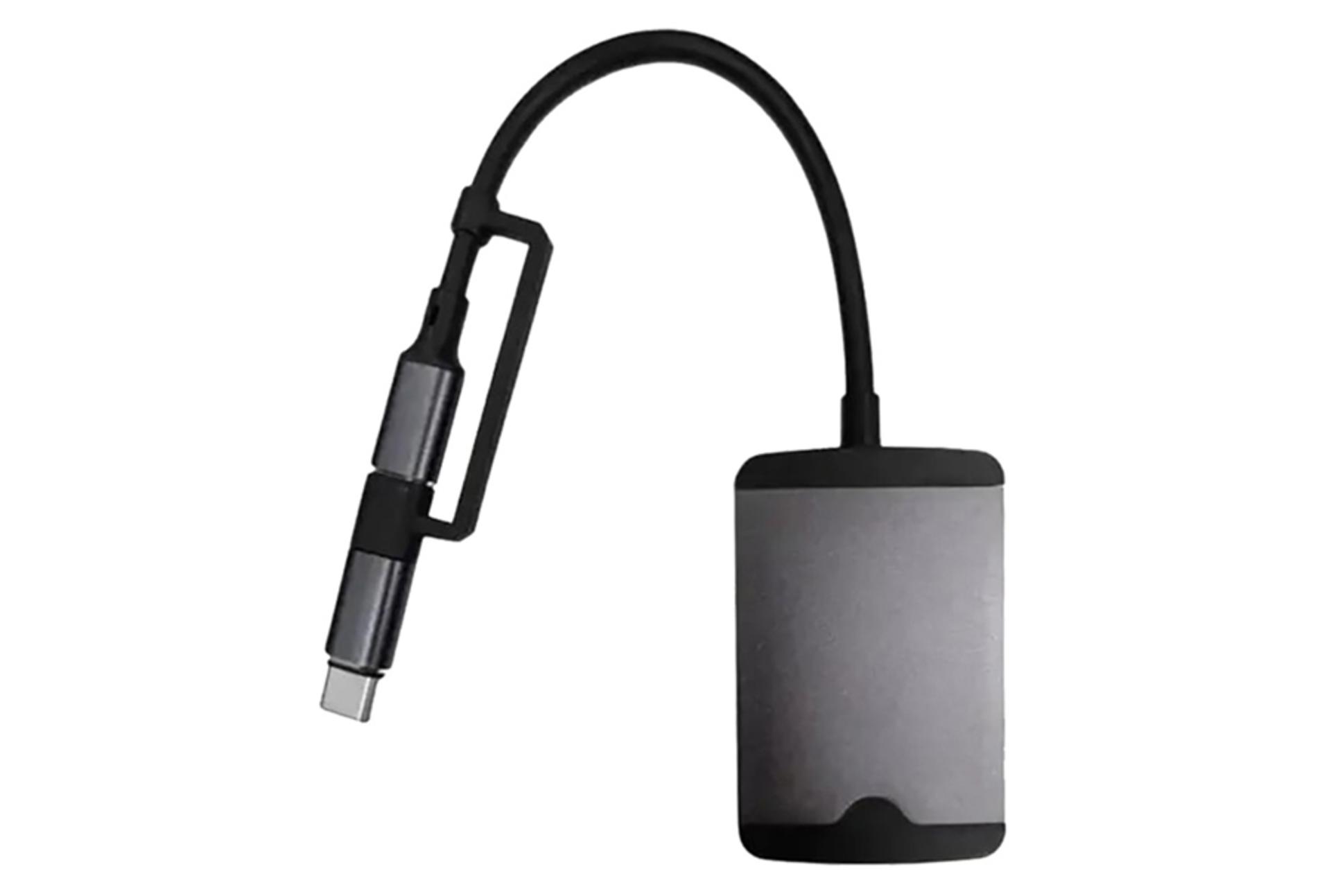 هاب USB هاب Lightning/USB-C گرین لیون 5 پورت مدل MultiFunction Hub GN5IN1MINIHBهاب USB هاب Lightning/USB-C گرین لیون 5 پورت مدل MultiFunction Hub GN5IN1MINIHB