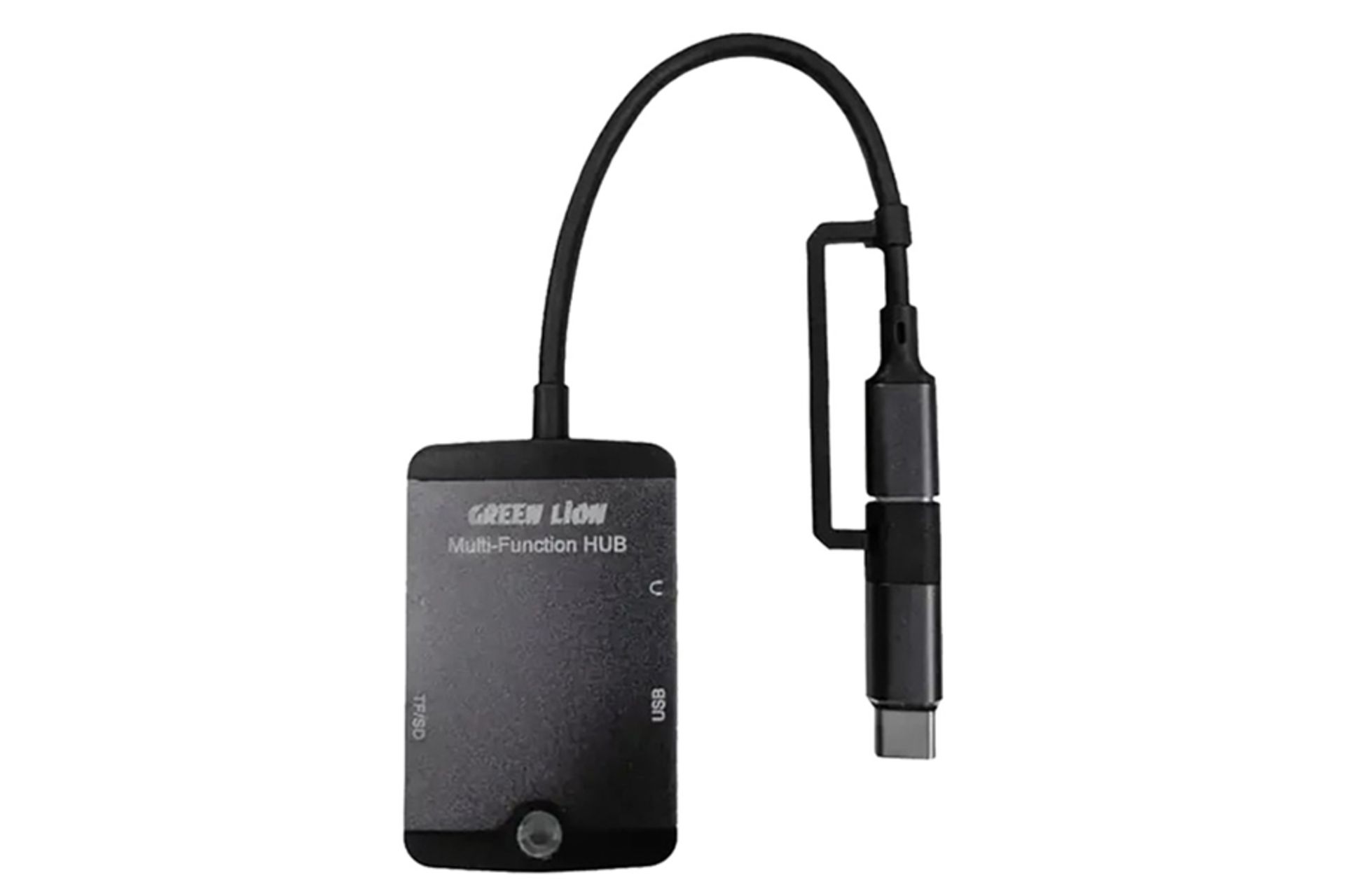 کانکتور و اتصال هاب USB هاب Lightning/USB-C گرین لیون 5 پورت مدل MultiFunction Hub GN5IN1MINIHB