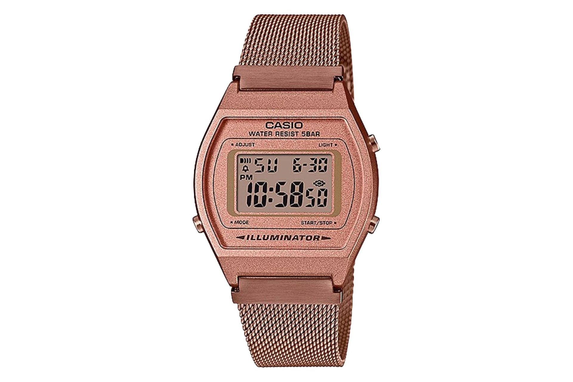 فریم و صفحه ساعت مچی زنانه کاسیو Vintage B640WMR-5A