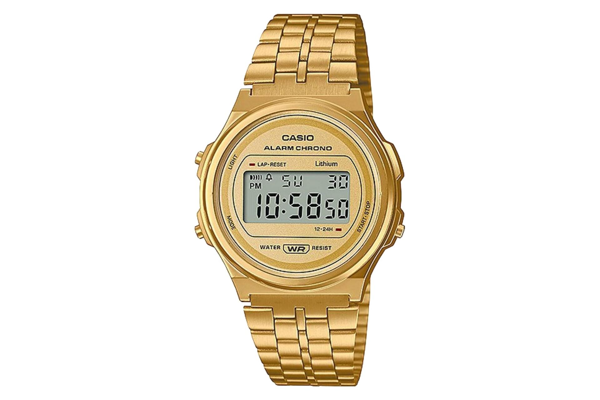 فریم و صفحه ساعت مچی زنانه کاسیو Vintage A171WEG-9A