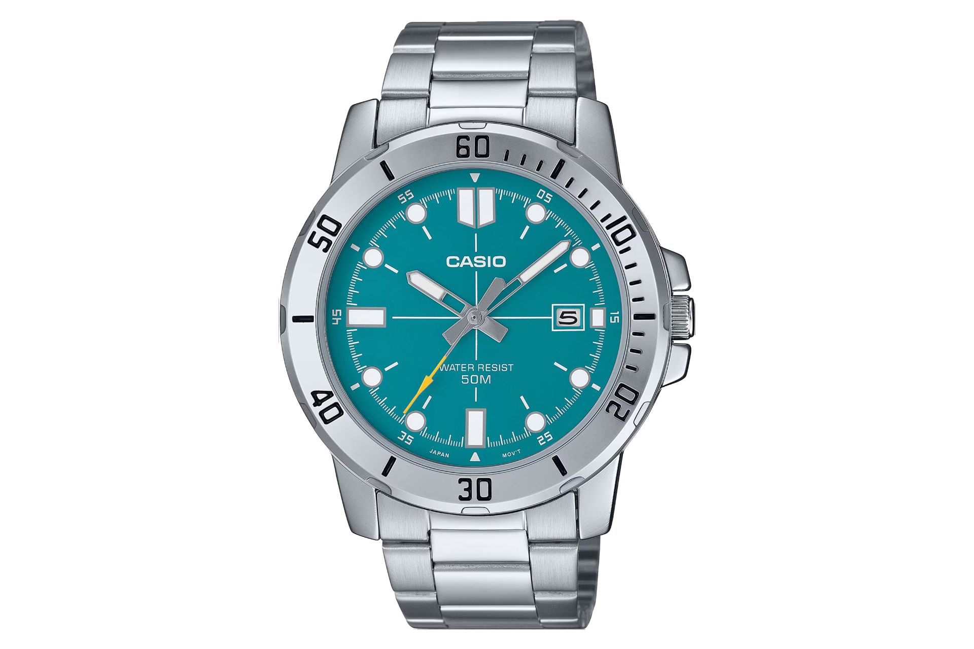 فریم و صفحه ساعت مچی مردانه کاسیو Standard MTP-VD01D-3E2V