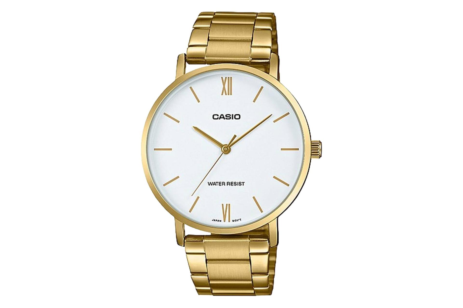 فریم و صفحه ساعت مچی مردانه کاسیو Standard MTP-VT01G-7B