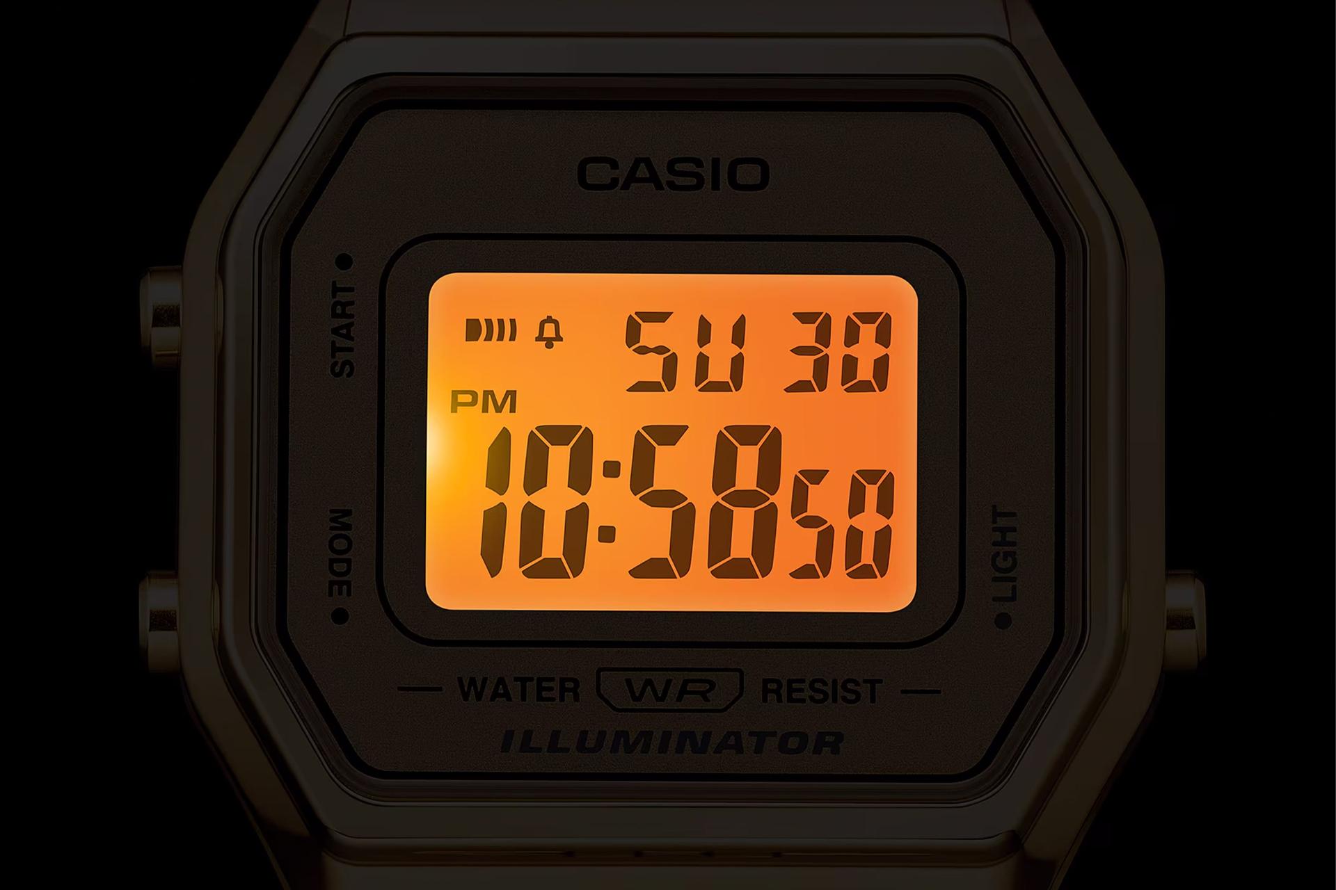 نور شب‌تاب ساعت مچی زنانه کاسیو Vintage LA680WGA-9