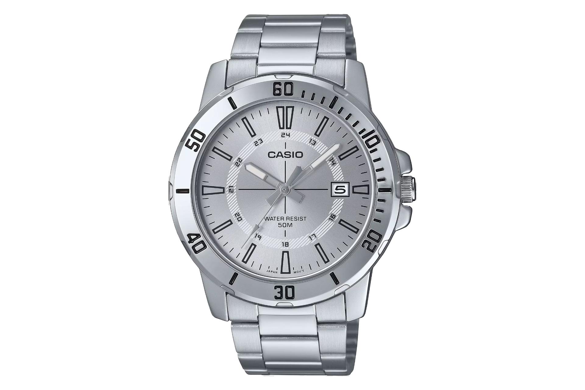 فریم و صفحه ساعت مچی مردانه کاسیو Standard MTP-VD01D-7CV