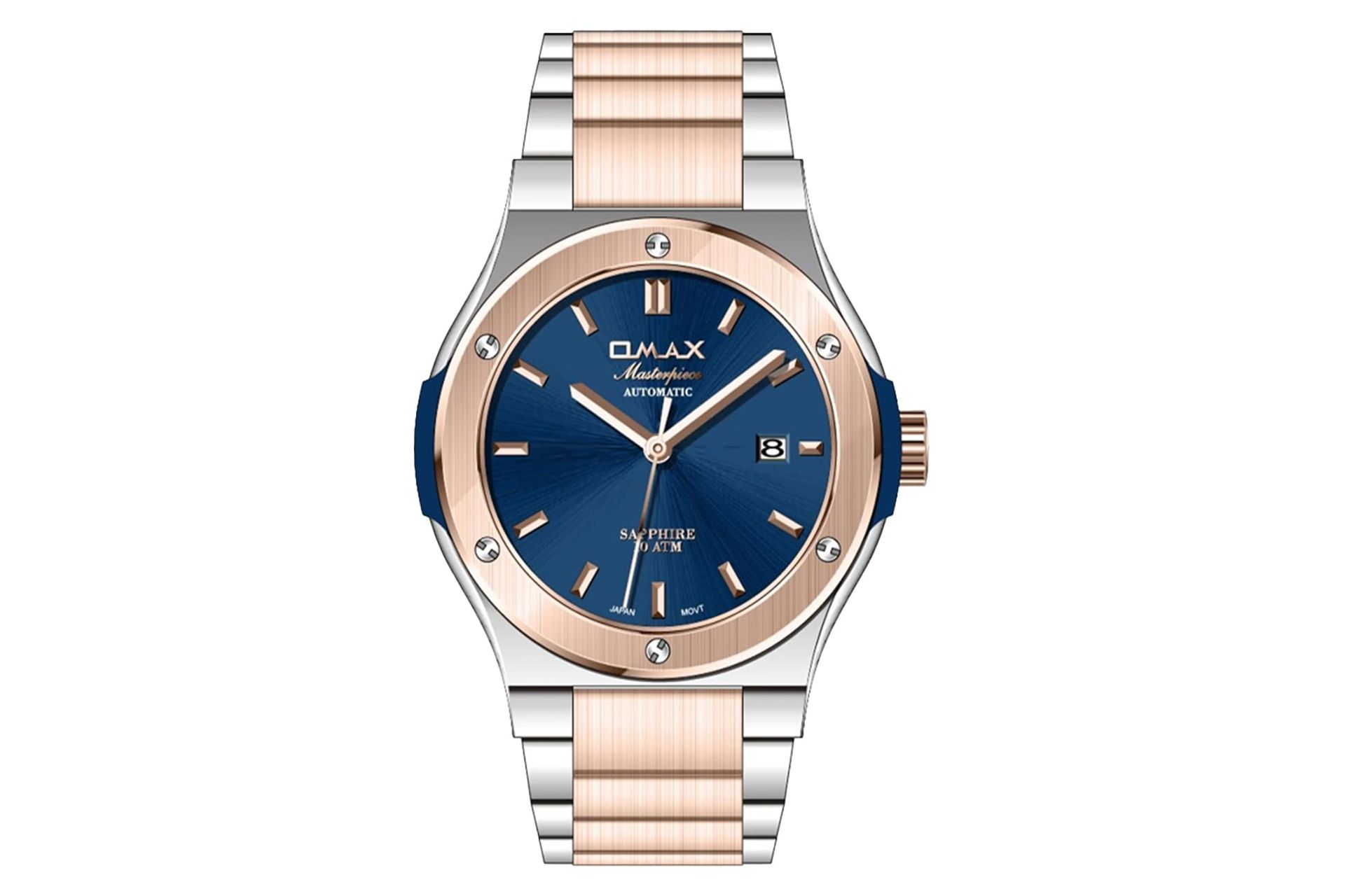 فریم و صفحه ساعت مچی مردانه اوماکس Masterpiece Automatic OAHB001C4CI