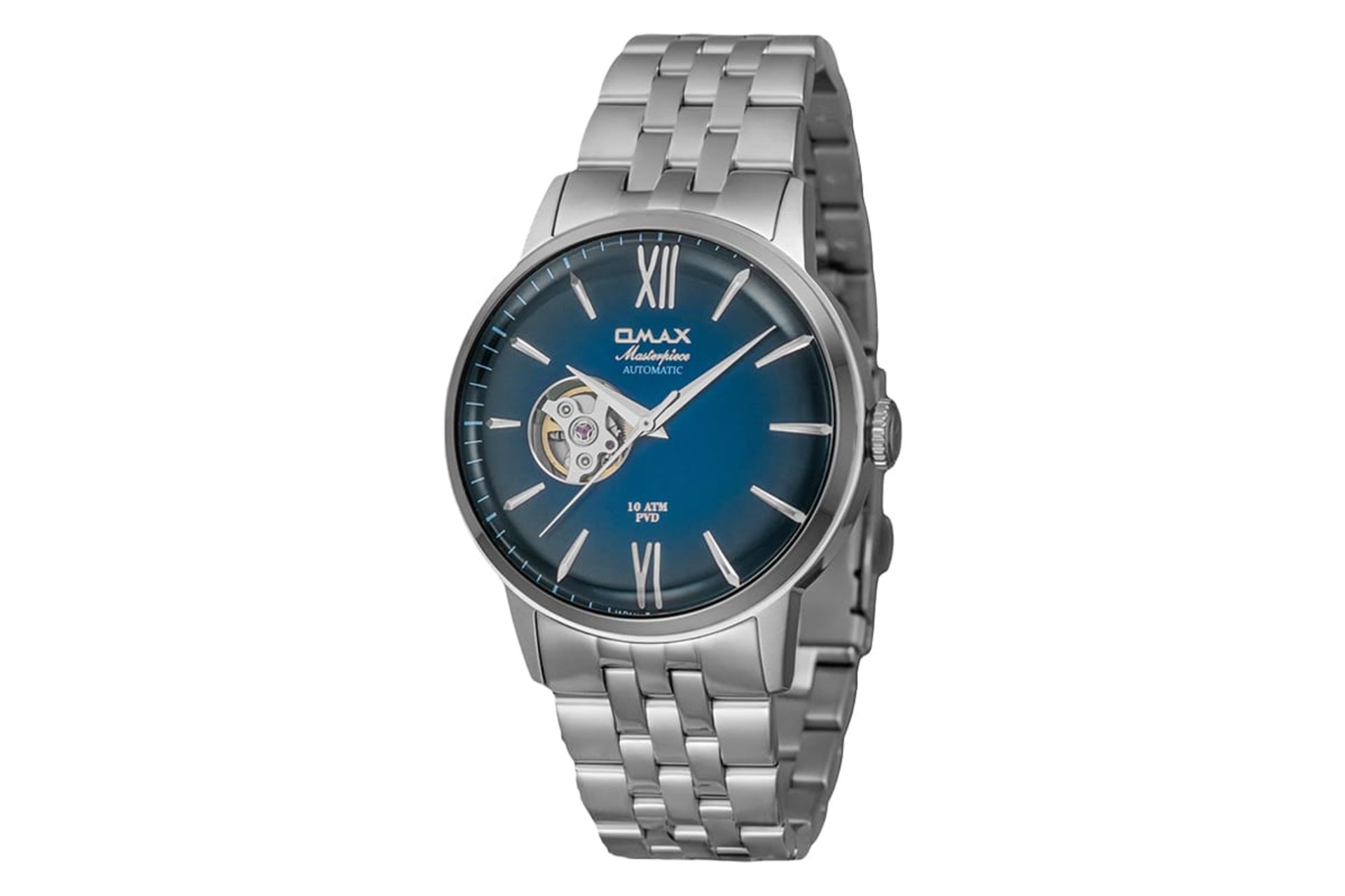 فریم و صفحه ساعت مچی مردانه اوماکس Masterpiece Automatic OAOR001P46I