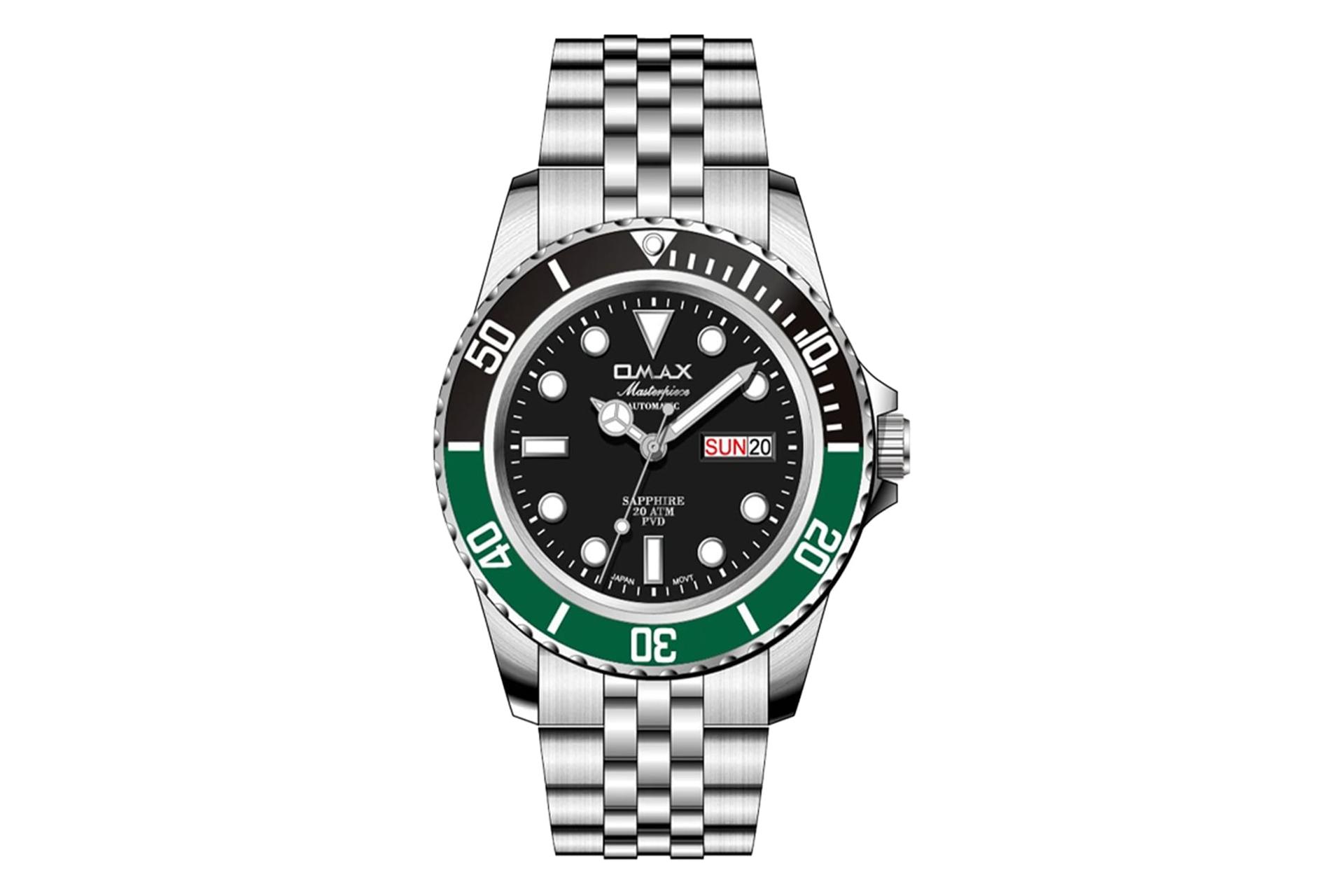 فریم و صفحه ساعت مچی مردانه اوماکس Masterpiece Automatic OSA023P26W