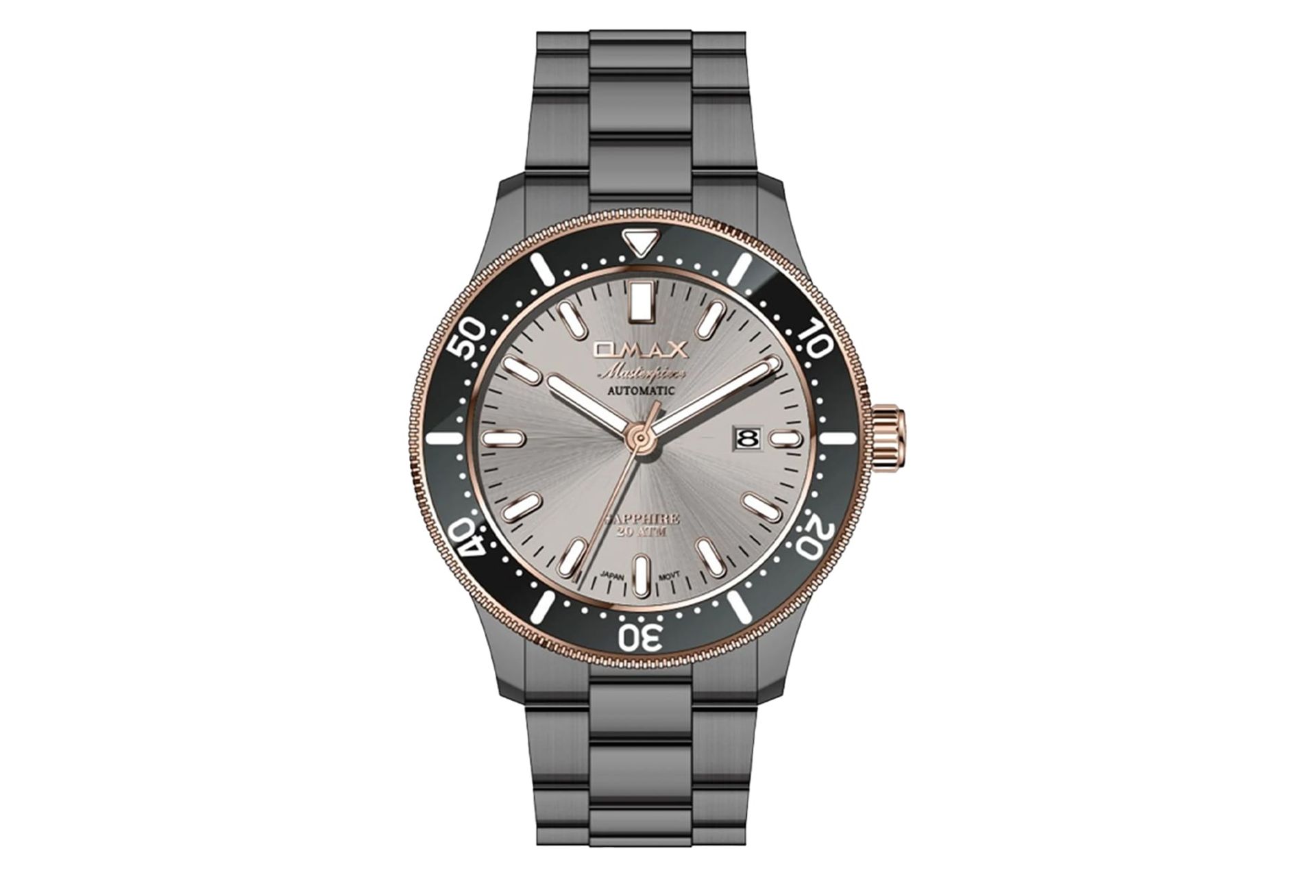 فریم و صفحه ساعت مچی مردانه اوماکس Masterpiece Automatic OSA030V99I