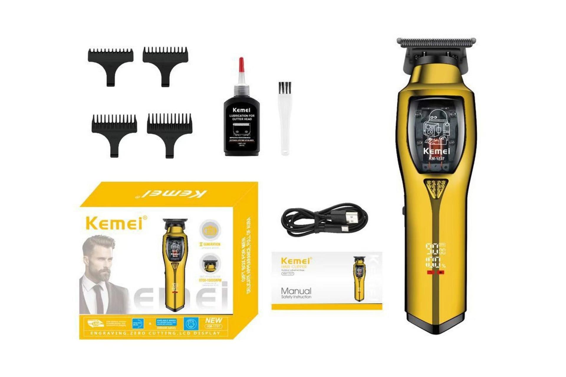 اقلام همراه ماشین اصلاح و ریش تراش کیمی KM-1737