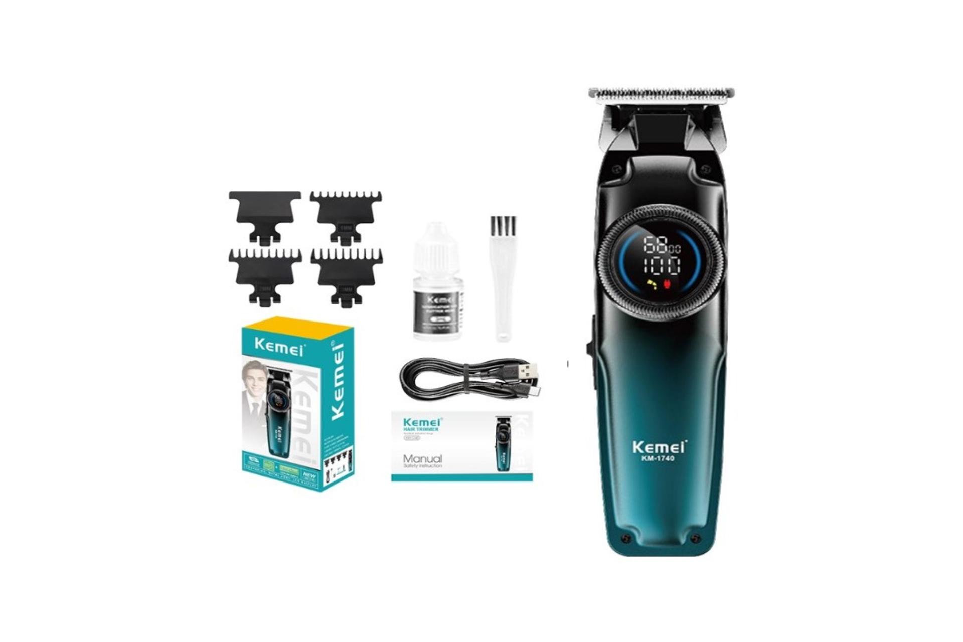 اقلام همراه ماشین اصلاح و ریش تراش کیمی KM-1740