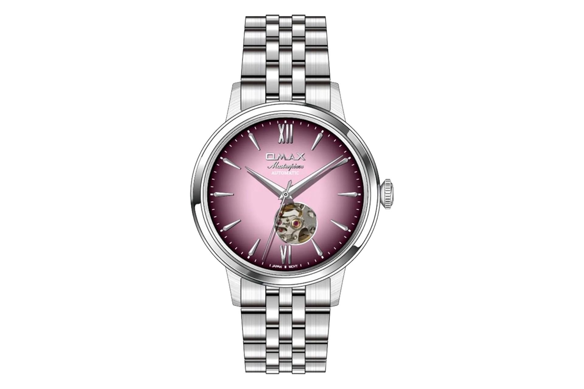 فریم و صفحه ساعت مچی زنانه اوماکس Masterpiece Automatic OAOR013P86I