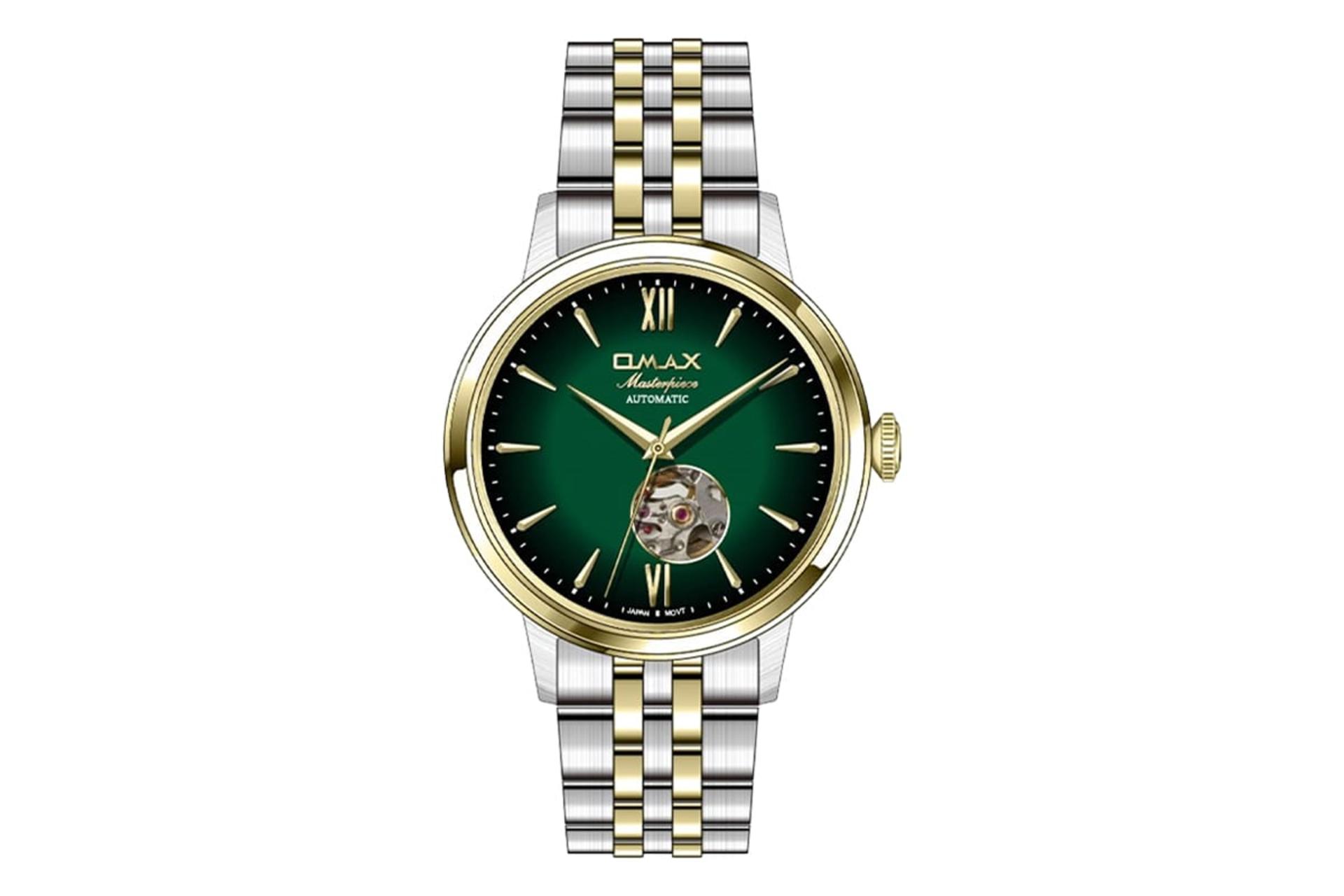 فریم و صفحه ساعت مچی زنانه اوماکس Masterpiece Automatic OAOR013T9TI