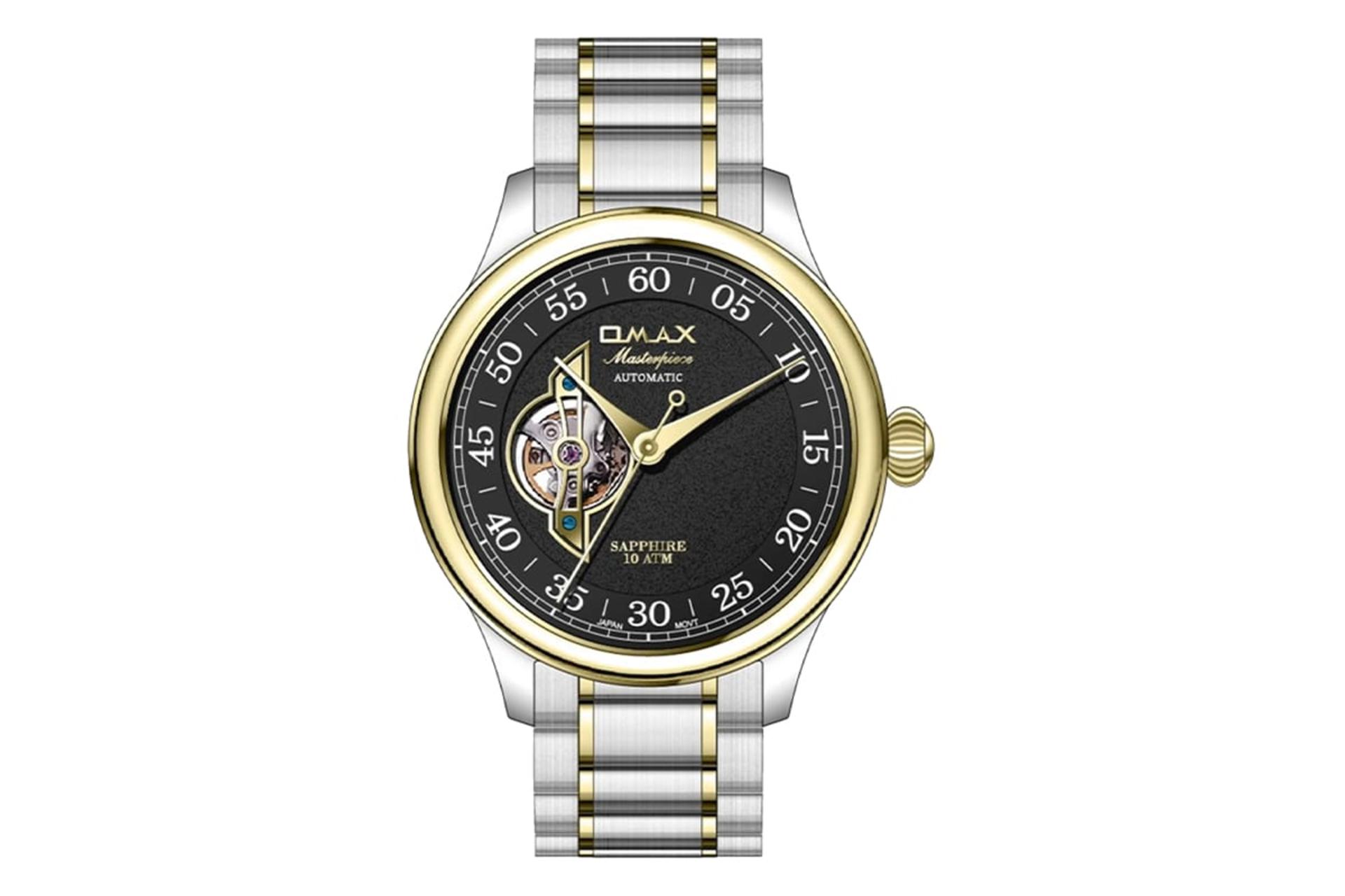 فریم و صفحه ساعت مچی مردانه اوماکس Masterpiece Automatic OAOR017T2TA