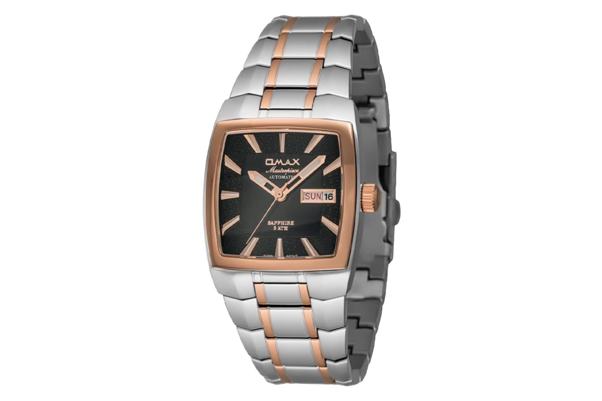 فریم، صفحه و بند ساعت مچی مردانه اوماکس Masterpiece Automatic OSA012C2CI