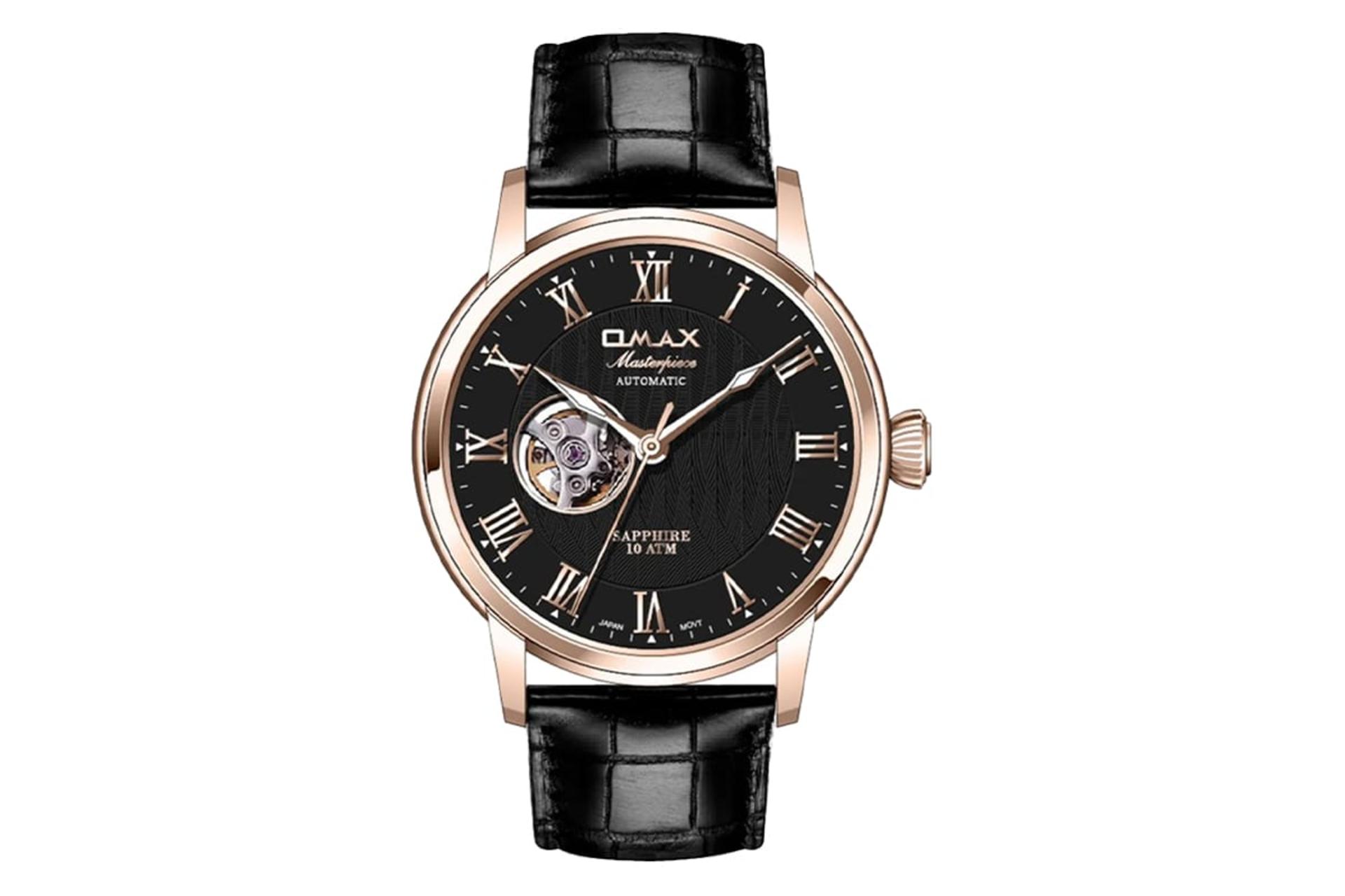 فریم و صفحه ساعت مچی مردانه اوماکس Masterpiece Automatic OAOR009BR22I