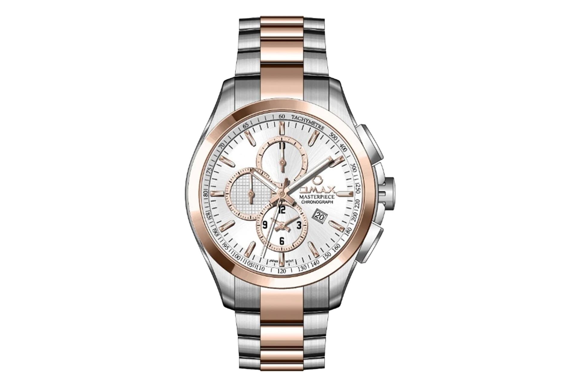 فریم و صفحه ساعت مچی مردانه اوماکس Masterpiece Quartz MG36C6CI