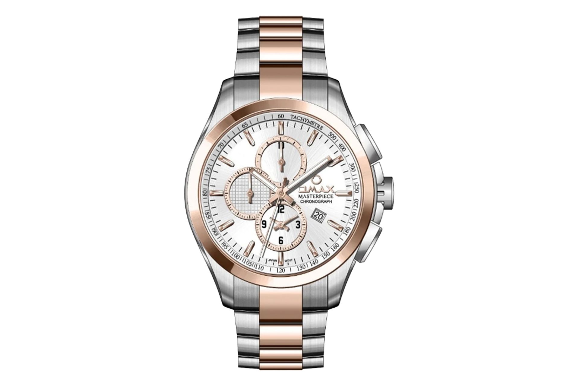 فریم و صفحه ساعت مچی مردانه اوماکس Masterpiece Quartz MG36C6CI