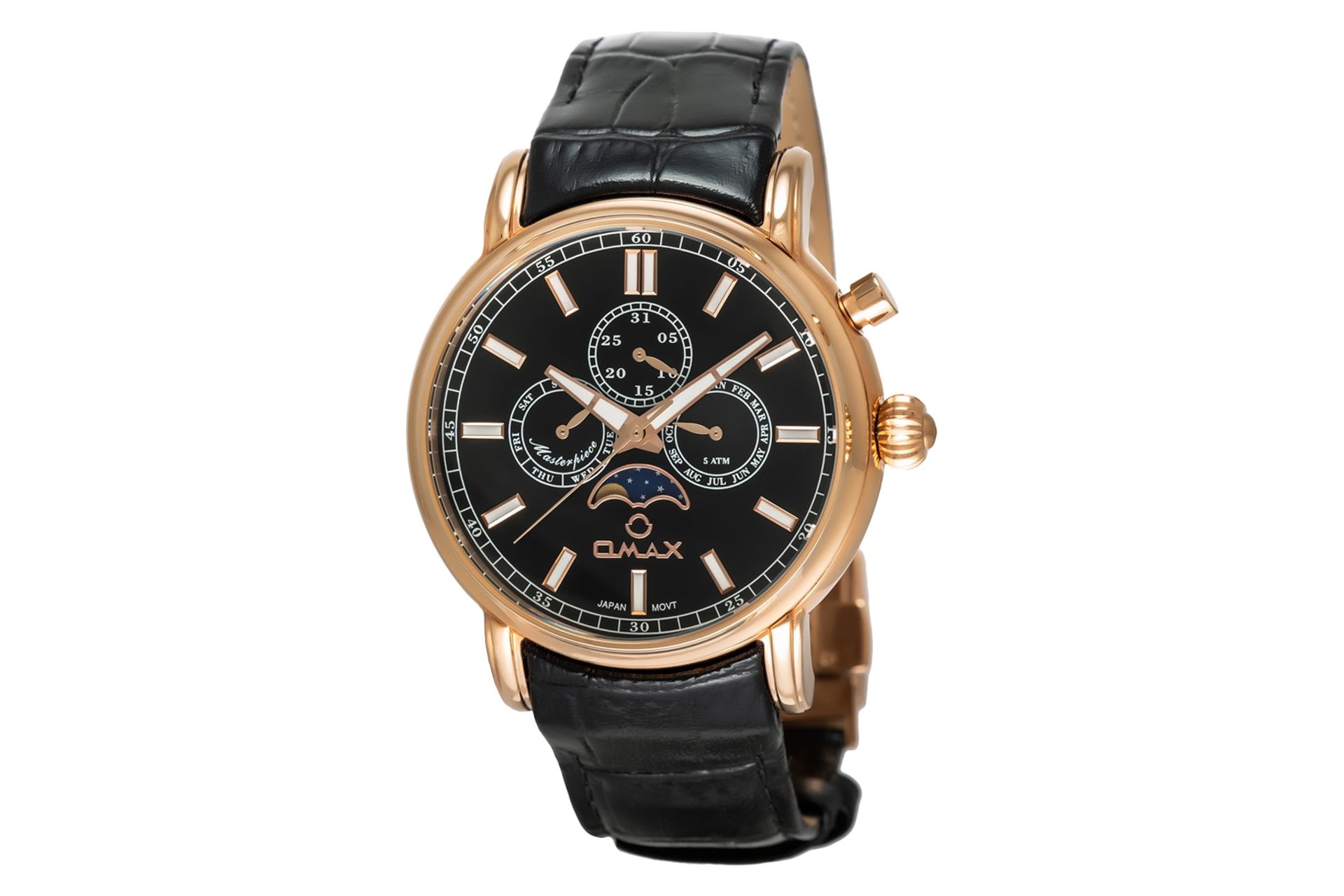 فریم و صفحه ساعت مچی مردانه اوماکس Masterpiece Quartz MG32R22I