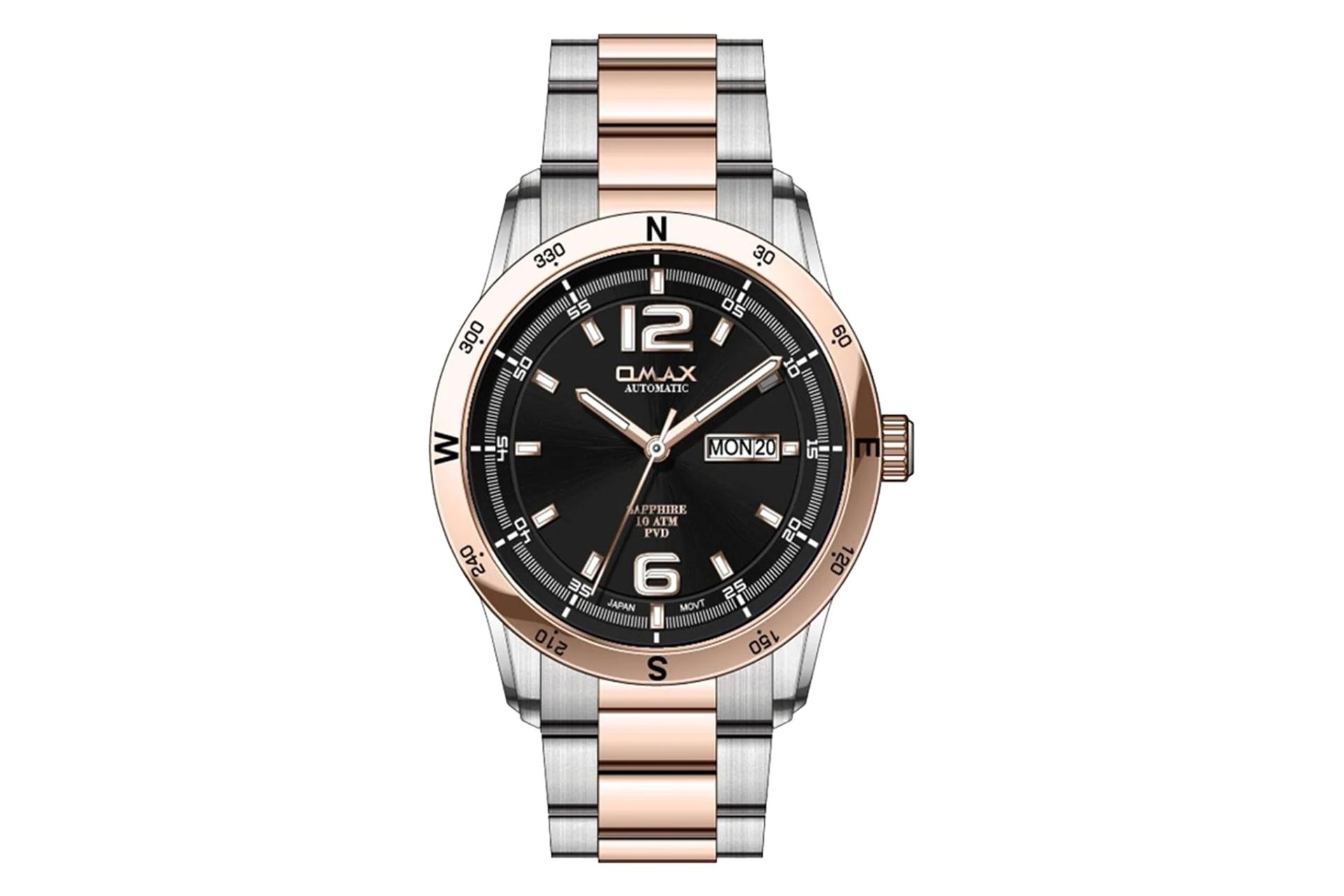 فریم و صفحه ساعت مچی مردانه اوماکس Masterpiece Automatic OSA024C2CI