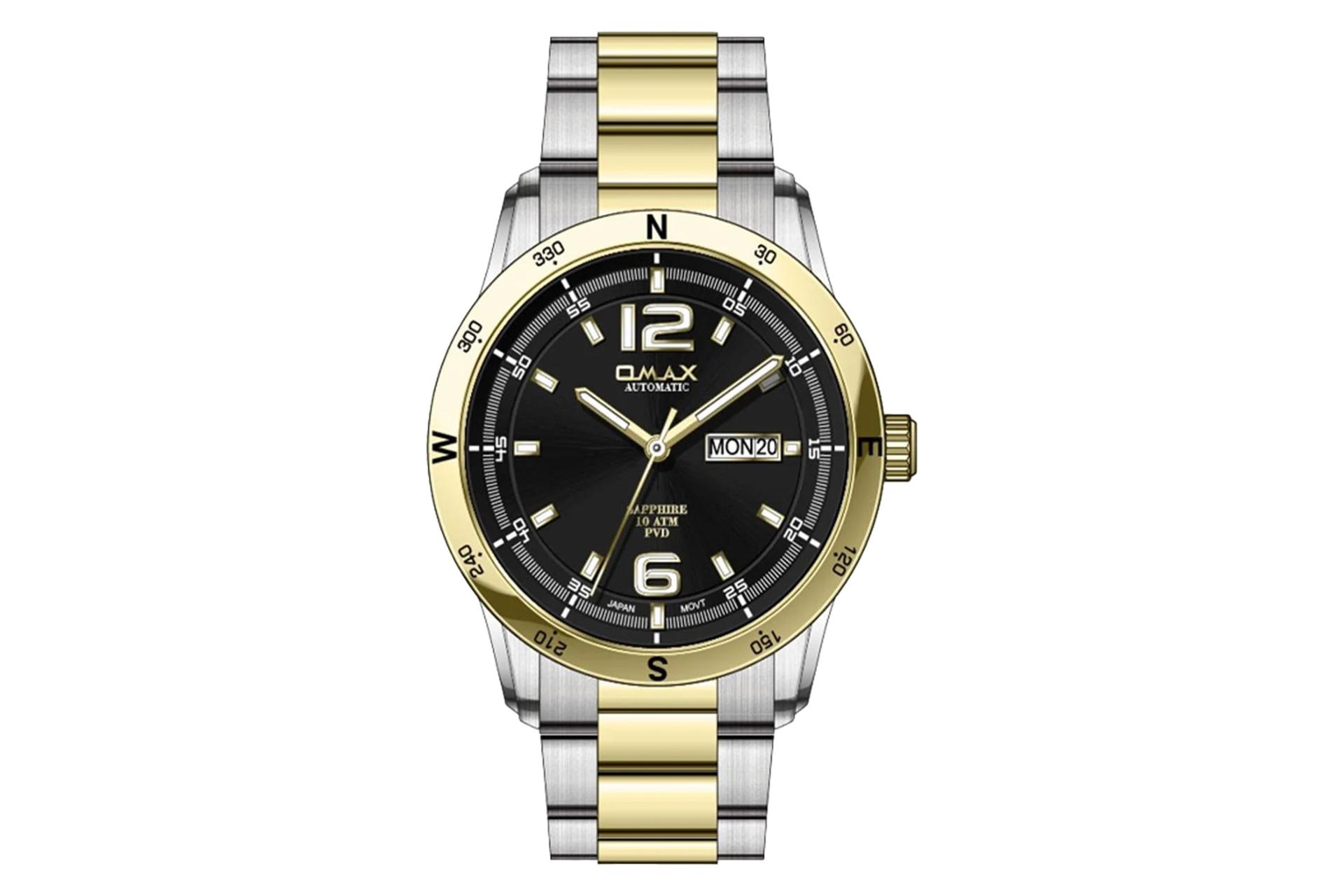 فریم و صفحه ساعت مچی مردانه اوماکس Masterpiece Automatic OSA024T2TI