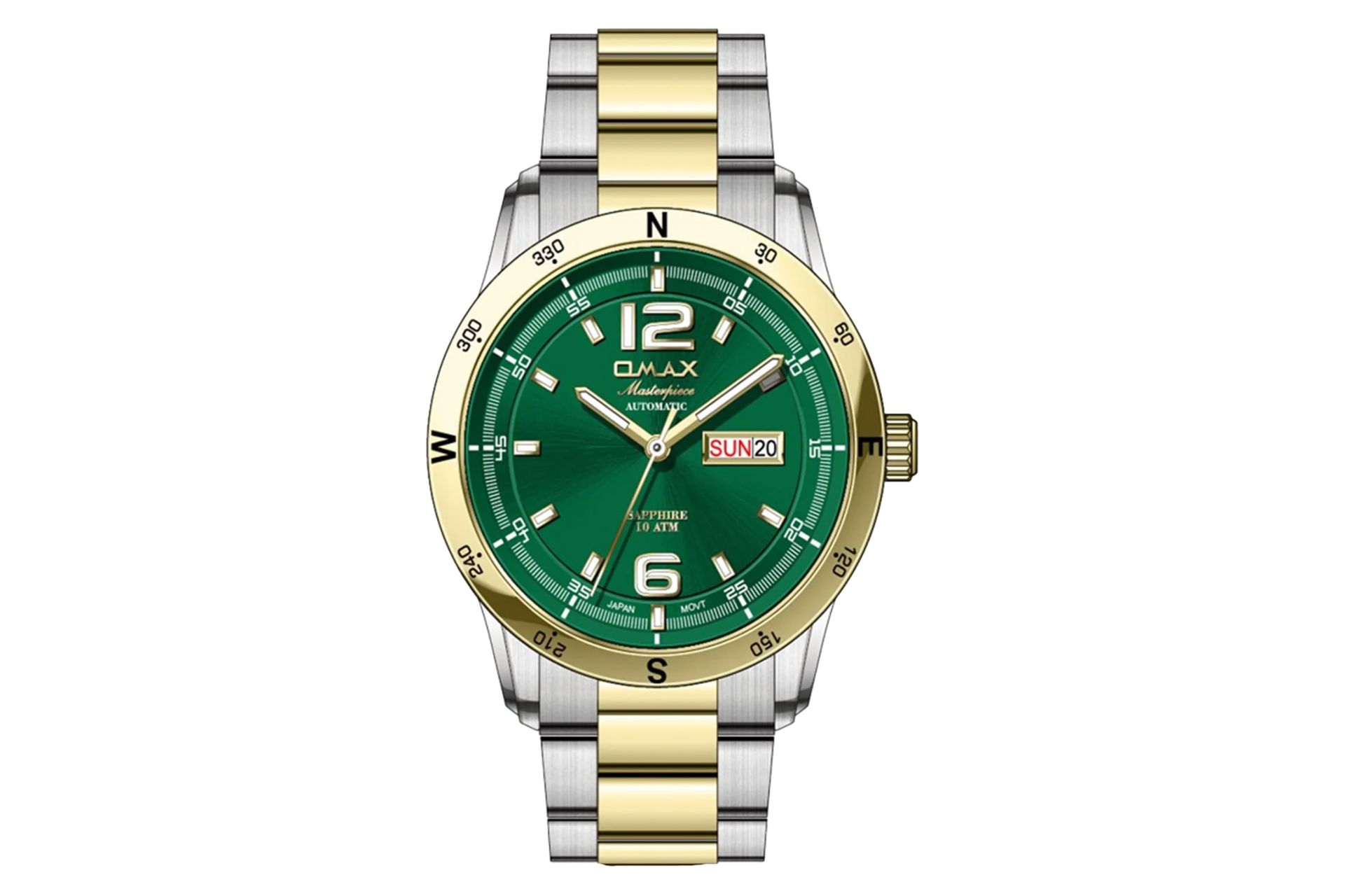 فریم و صفحه ساعت مچی مردانه اوماکس Masterpiece Automatic OSA024T9TI