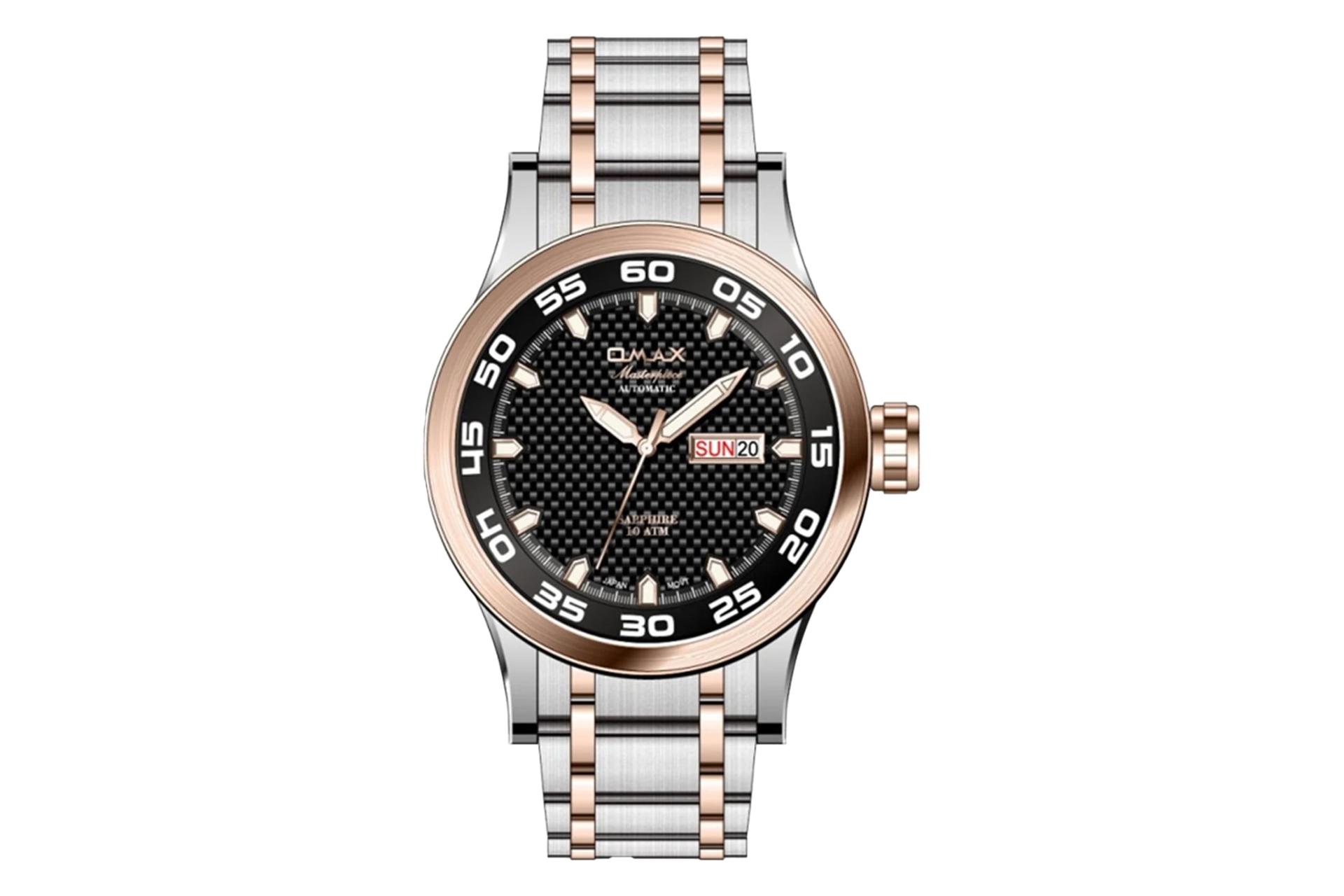 فریم و صفحه ساعت مچی مردانه اوماکس Masterpiece Automatic OSA025C2CI