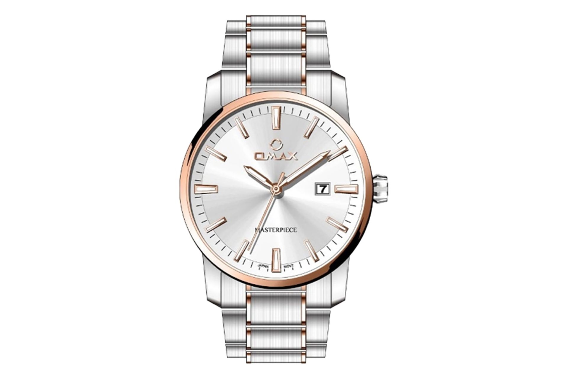 فریم و صفحه ساعت مچی مردانه اوماکس Masterpiece Quartz MG43C6CI