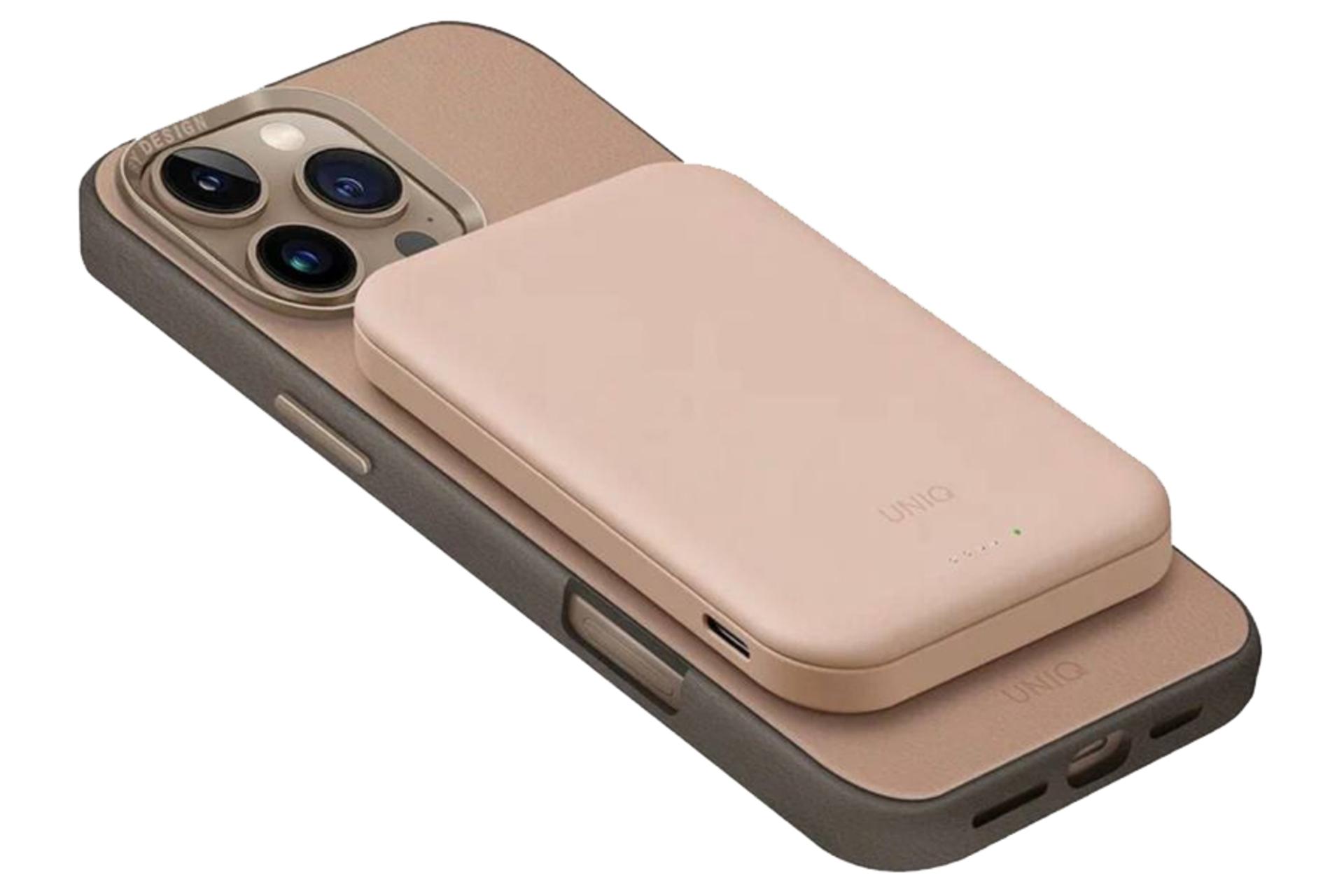 شارژدهی پاور بانک یونیک Lexa 5000 با ظرفیت 5000 میلی‌آمپر ساعت و امکان شارژ بی‌سیم