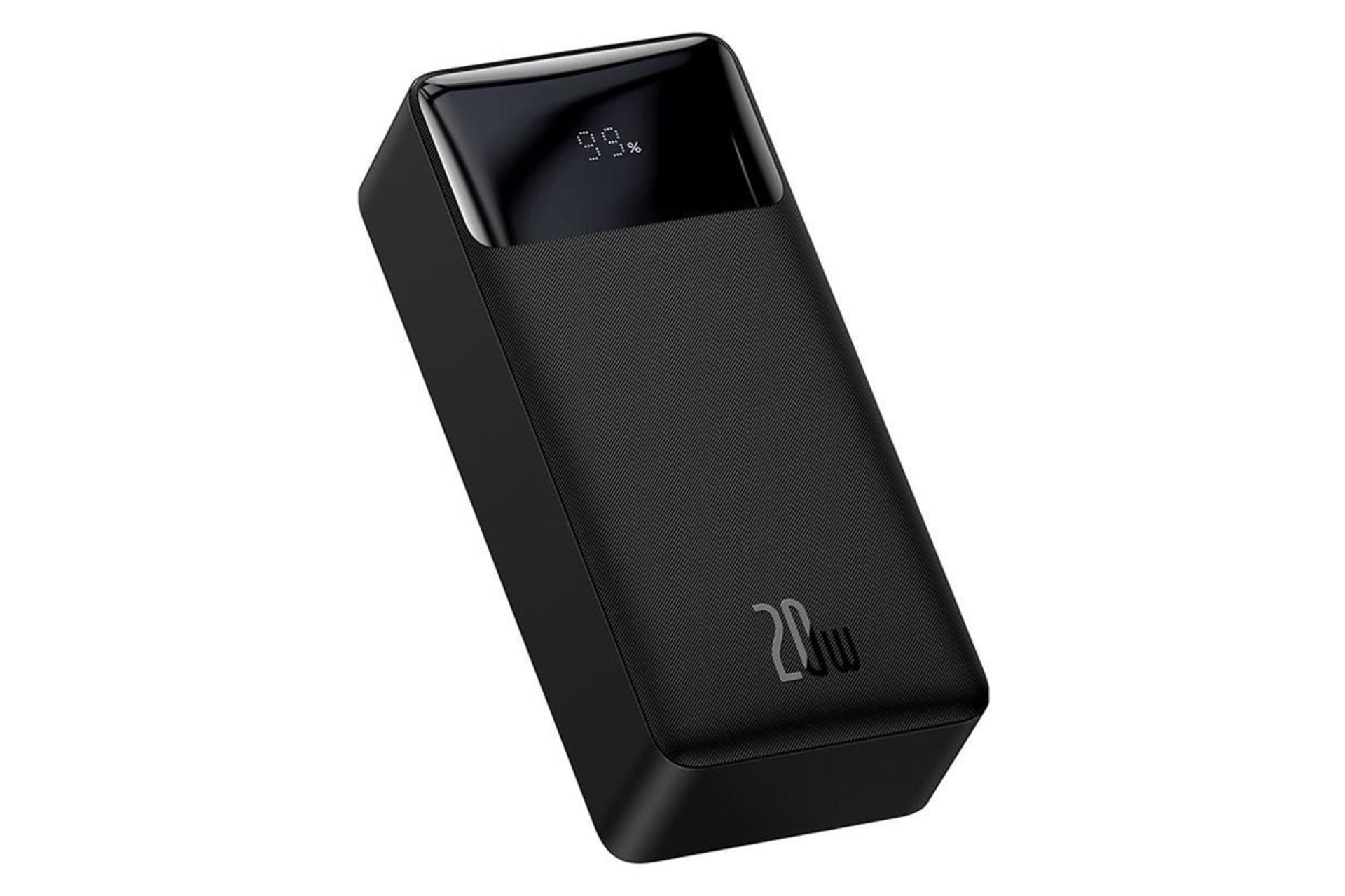 ابعاد و اندازه پاور بانک باسئوس PPDML-N01 Bipow Digital Display با ظرفیت 30000 میلی‌آمپر ساعت