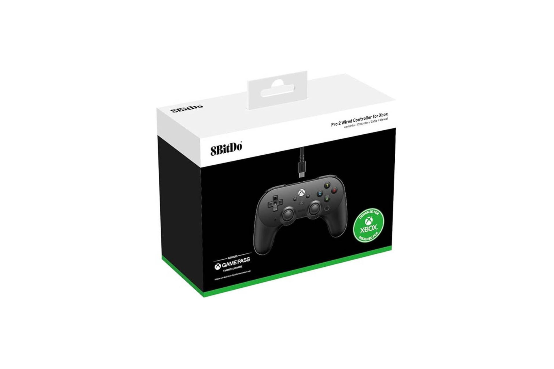 جعبه دسته بازی ایت بیت دو Pro 2 Wired Controller for Xbox
