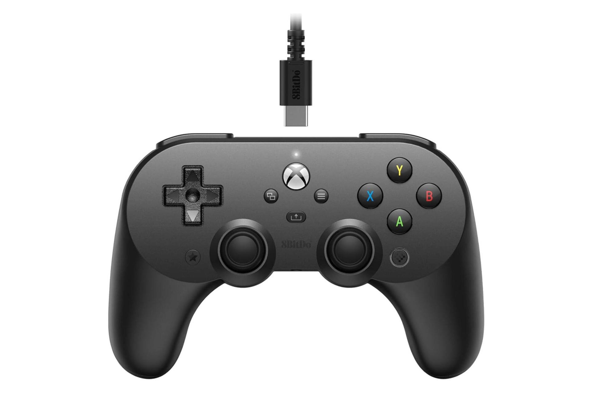 دسته بازی ایت بیت دو Pro 2 Wired Controller for Xbox رنگ مشکی
