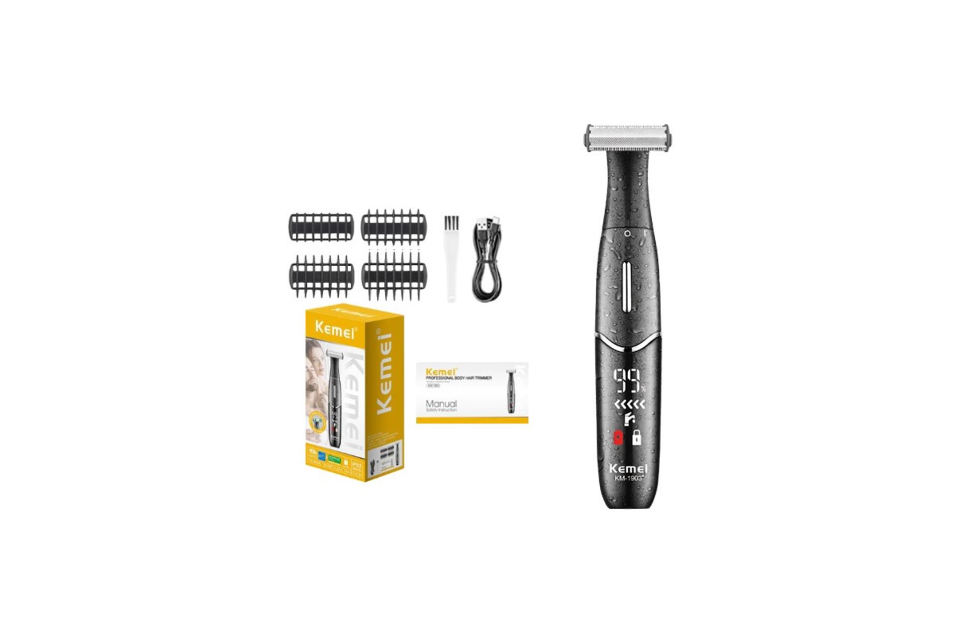 اقلام همراه ماشین اصلاح و ریش تراش کیمی KM-1903