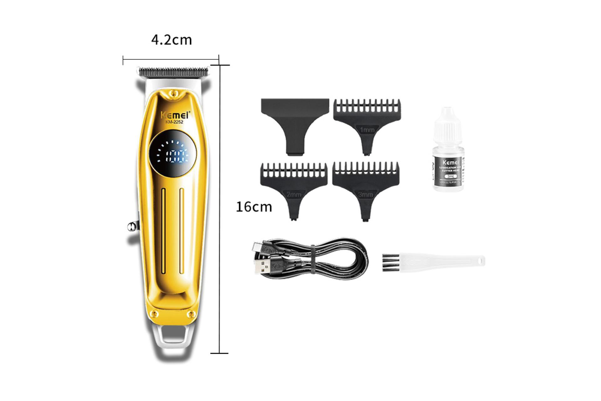 اقلام همراه ماشین اصلاح و ریش تراش کیمی KM-2252