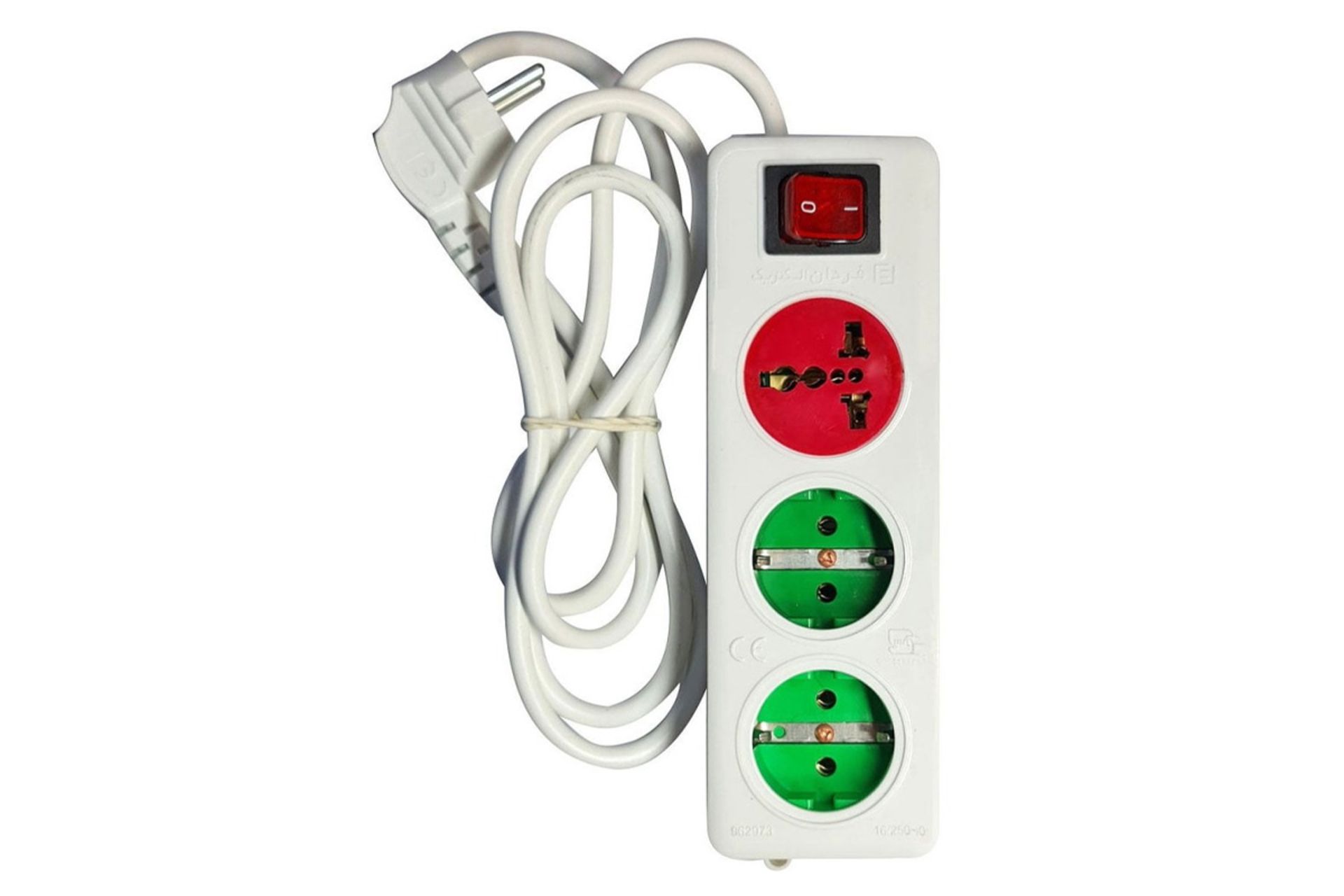 چندراهی برق فردان الکتریک مدل 32006 رنگ سفید