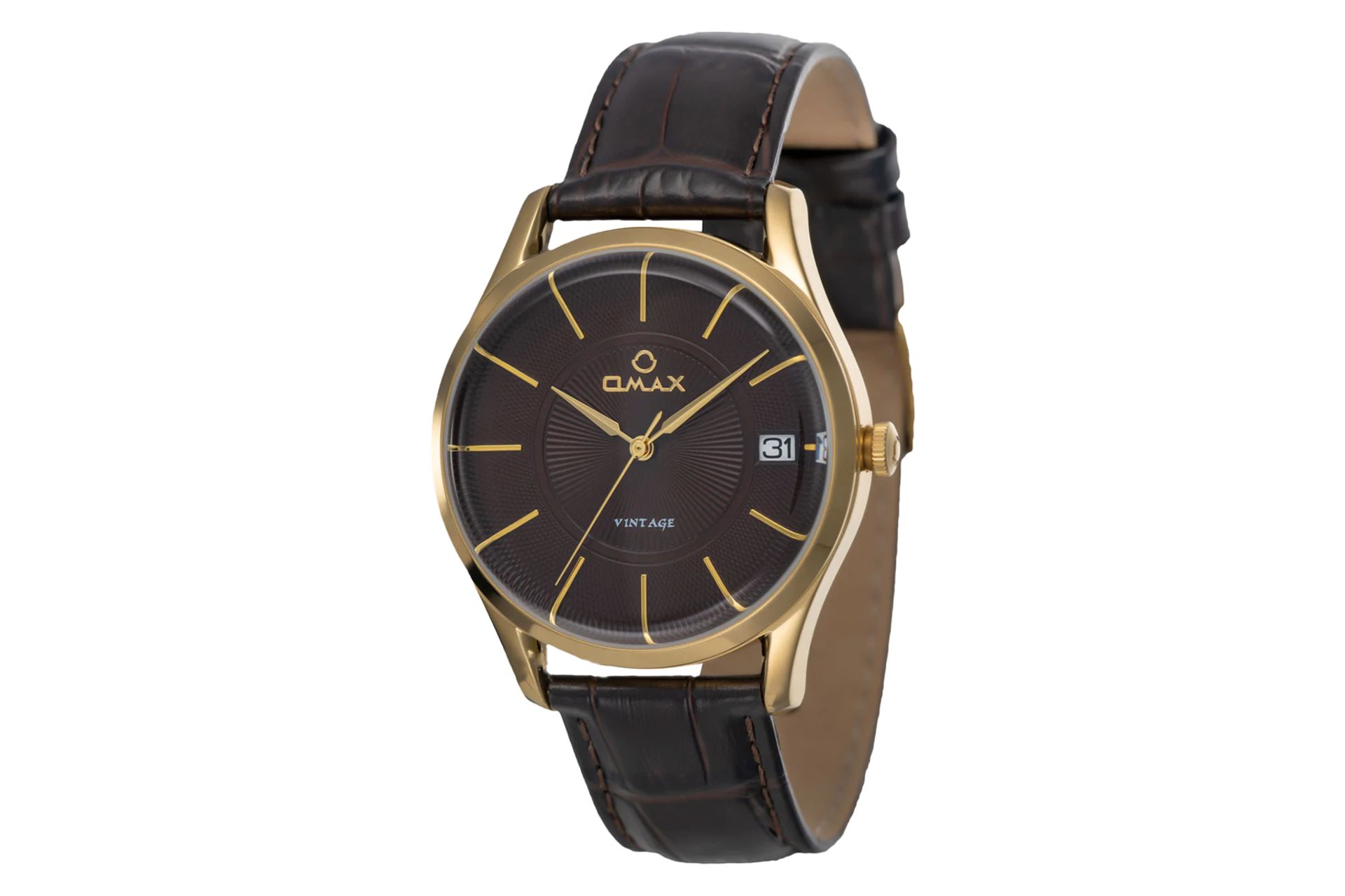 فریم و صفحه ساعت مچی مردانه اوماکس Vintage VG05G55I