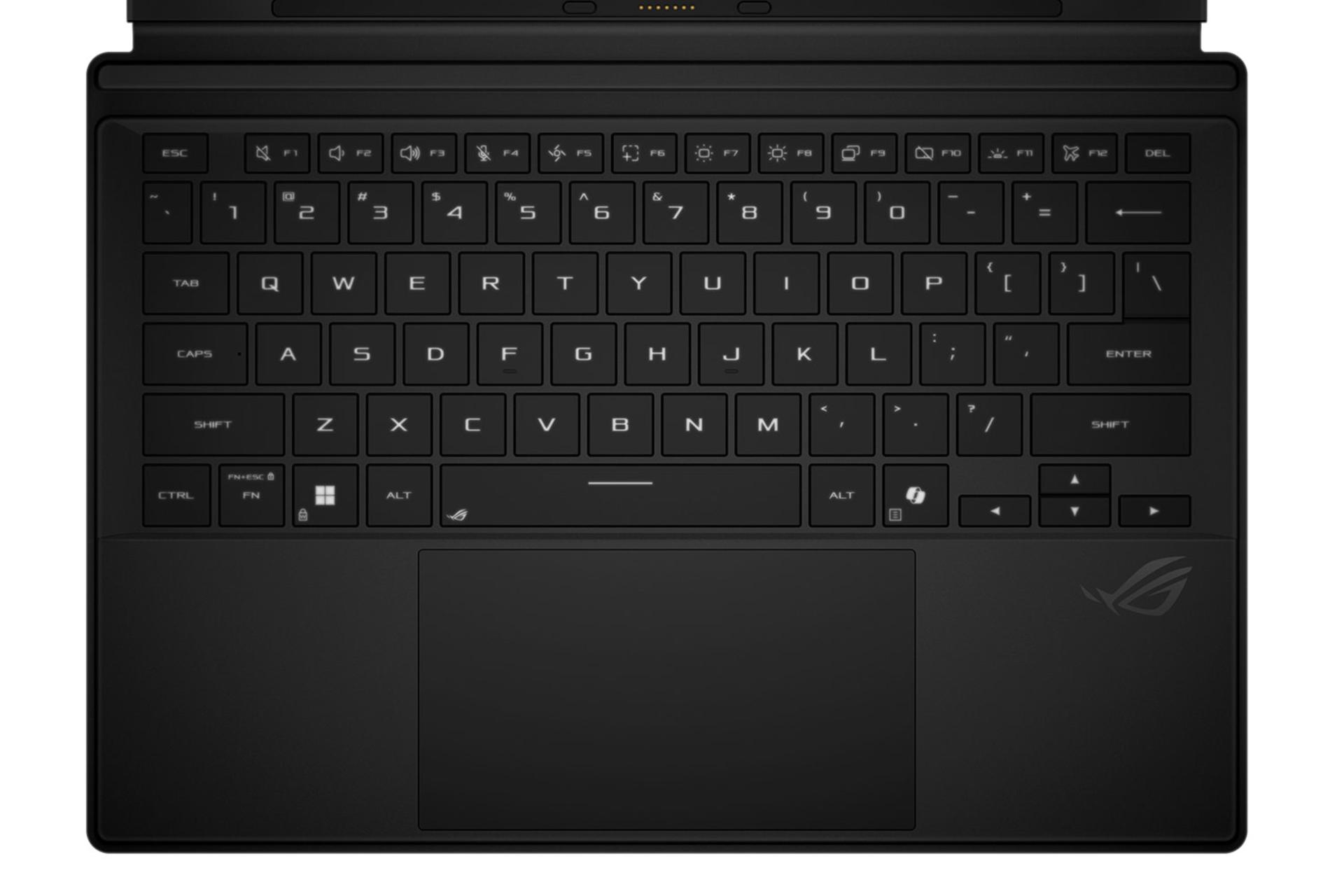 لپ تاپ ایسوس ASUS ROG Flow Z13 GZ302 2025 نمای کیبورد