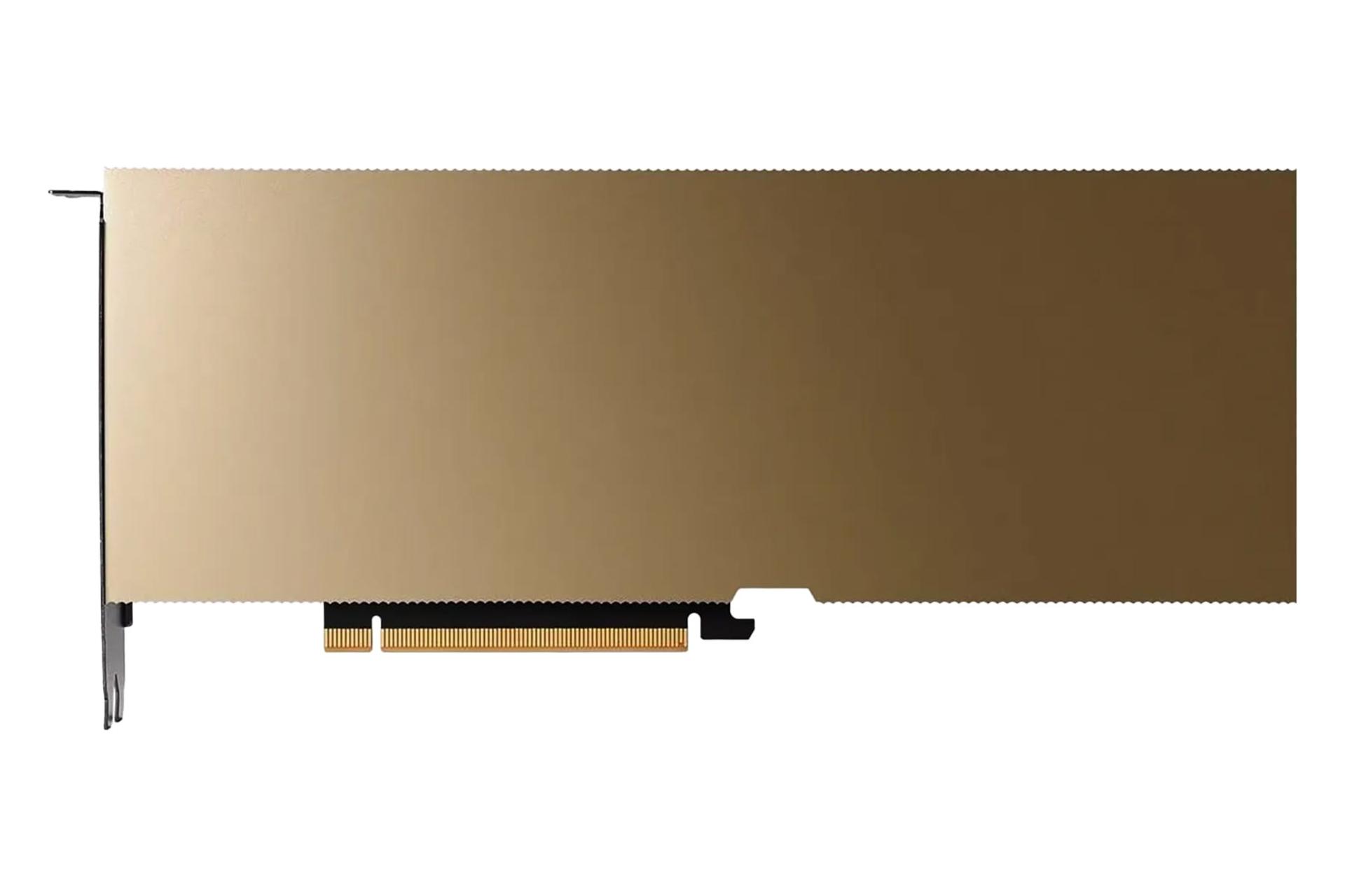 پنل زیر کارت گرافیک انویدیا H200 NVL با نمایش کانکتور PCIe