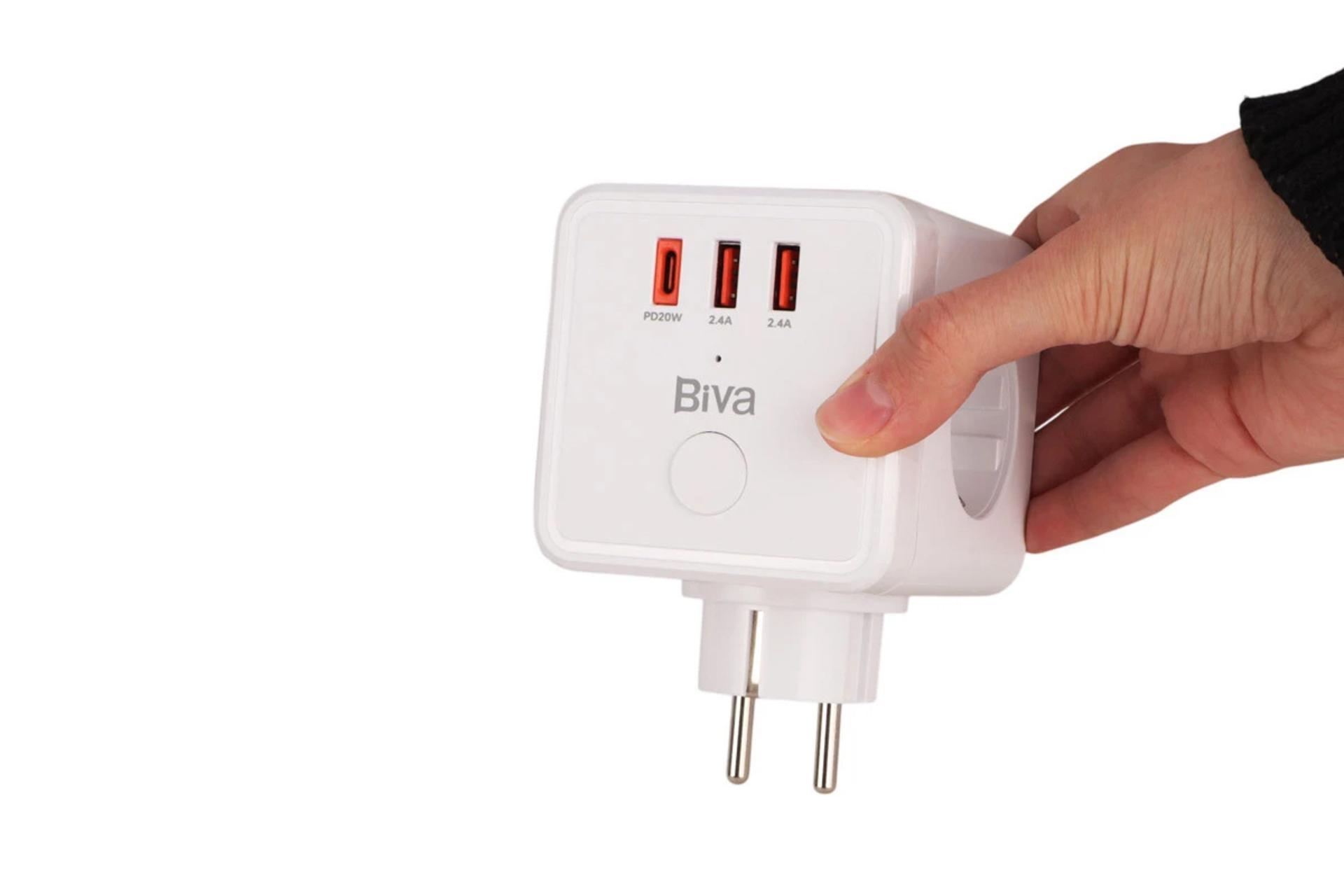 ابعاد و اندازه چندراهی برق بیوا PS-07