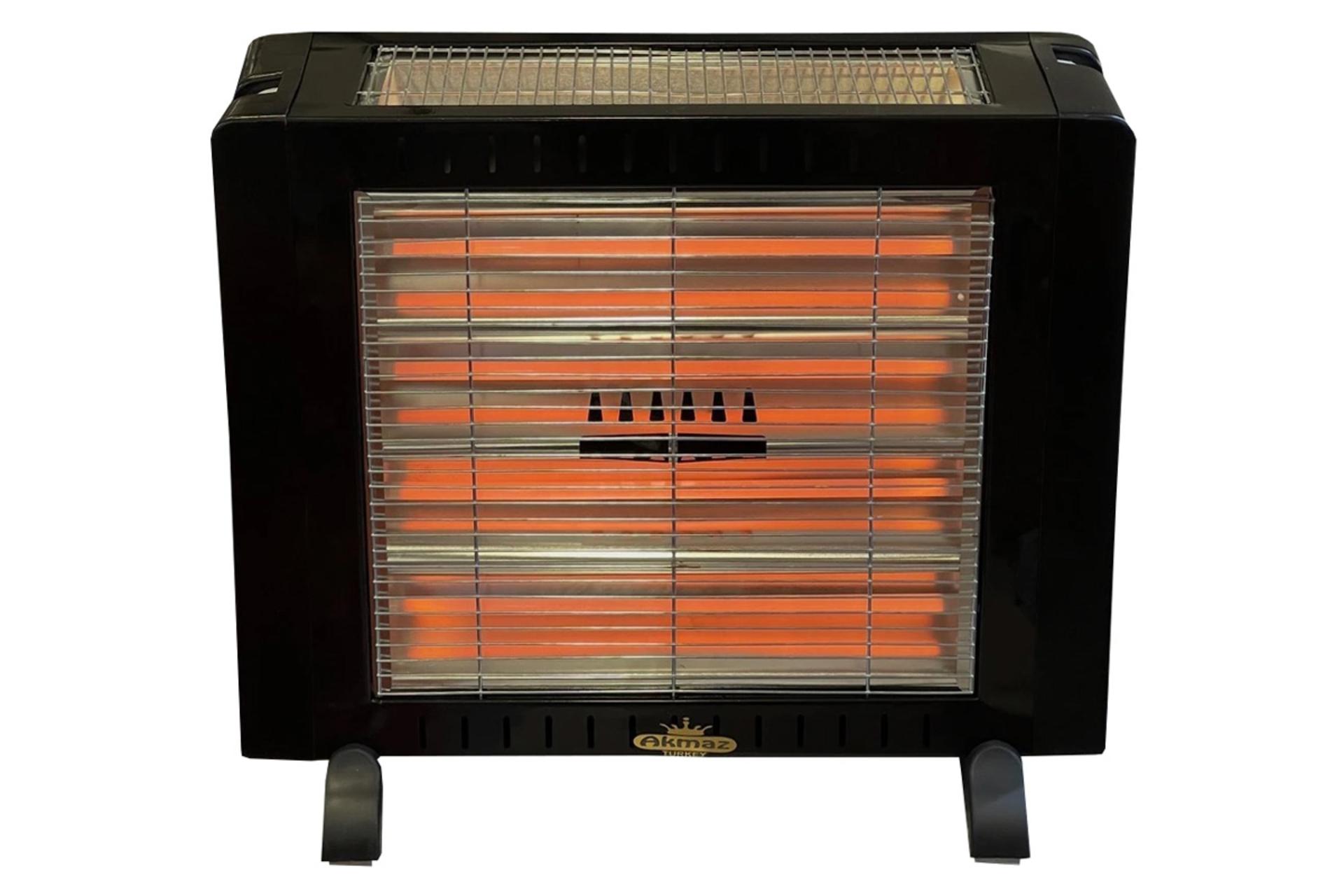 بخاری برقی آکماز 6 المنت رنگ مشکی