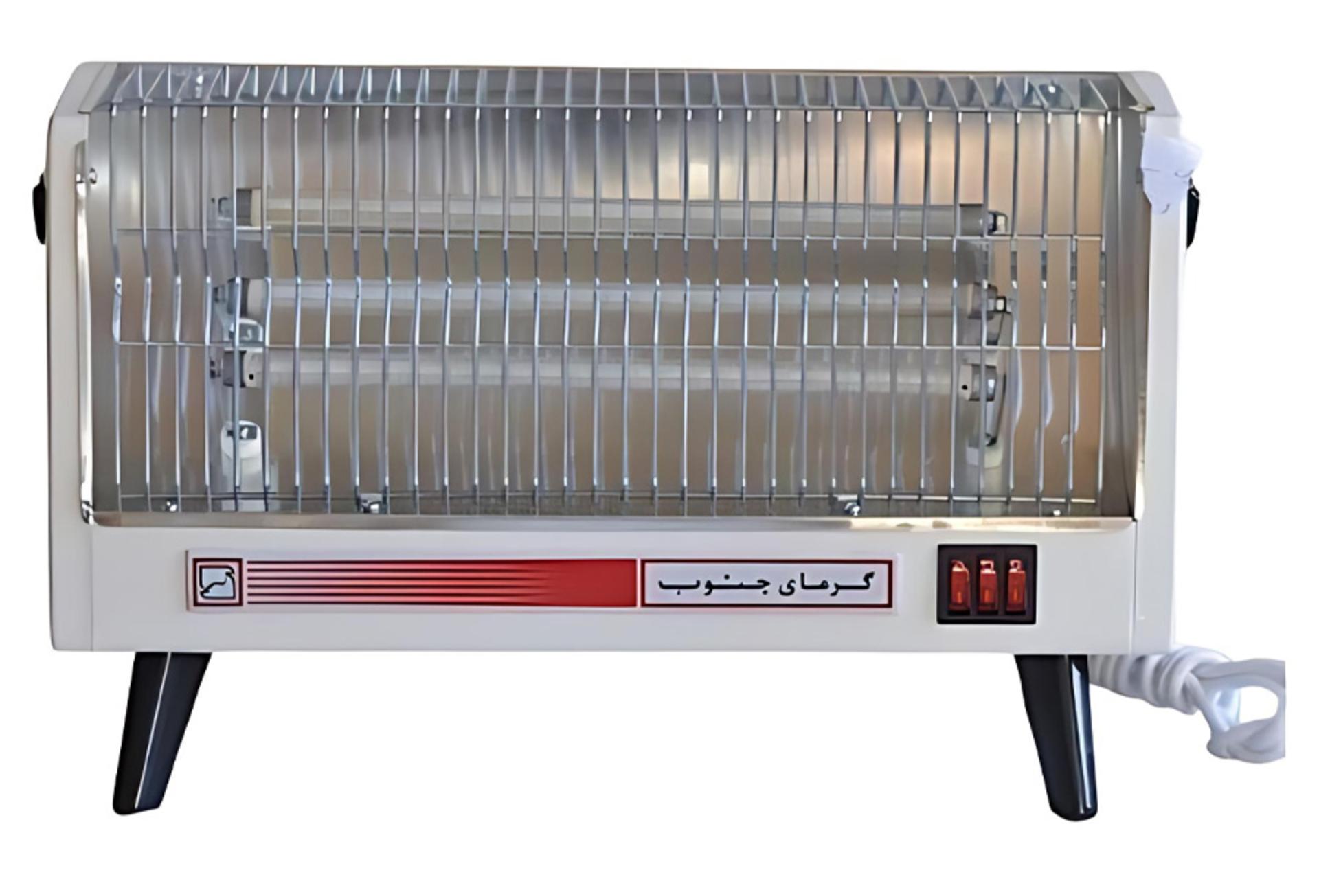 بخاری برقی گرمای جنوب GEH-301 نمای روبرو