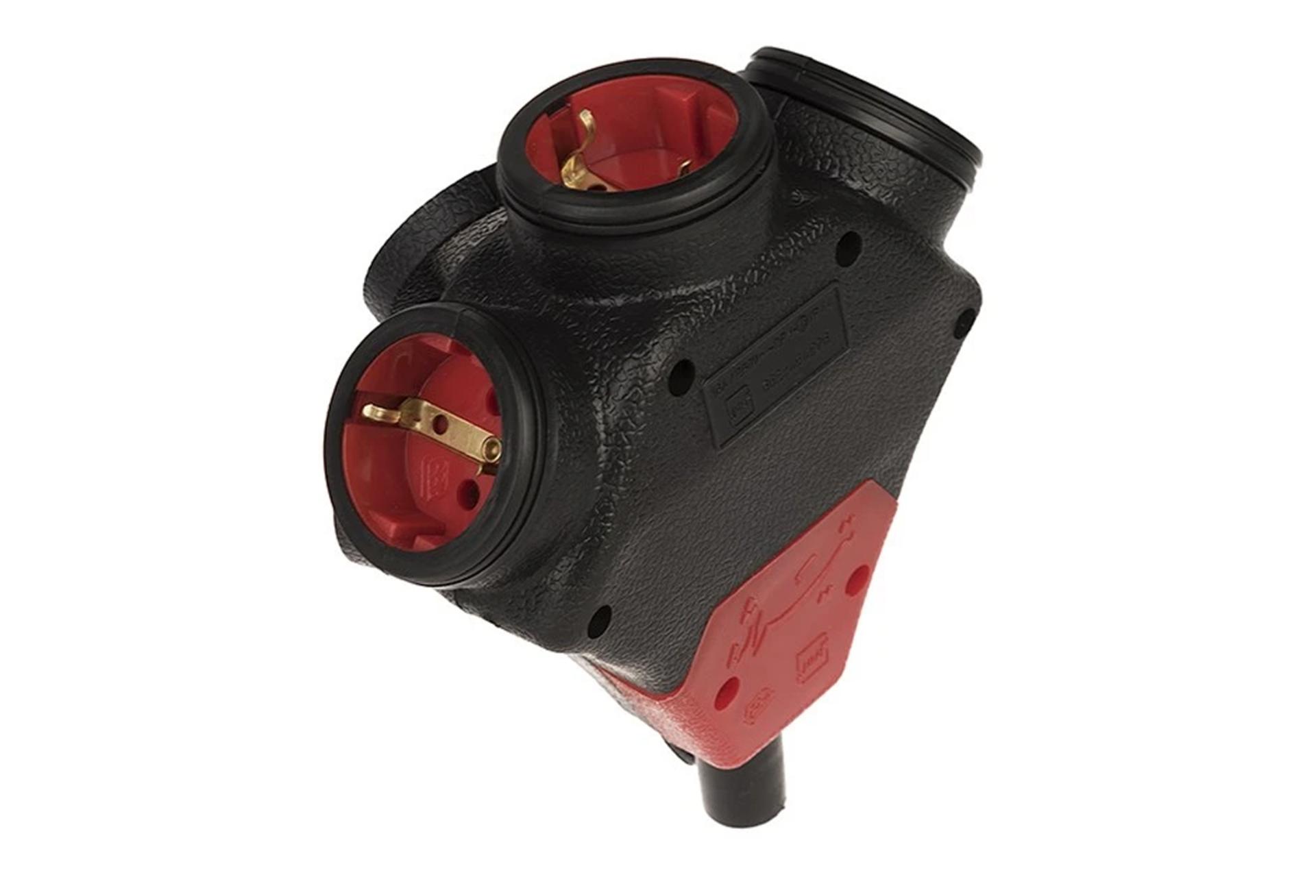 چندراهی برق تیراژه مدل صنعتی سه خانه