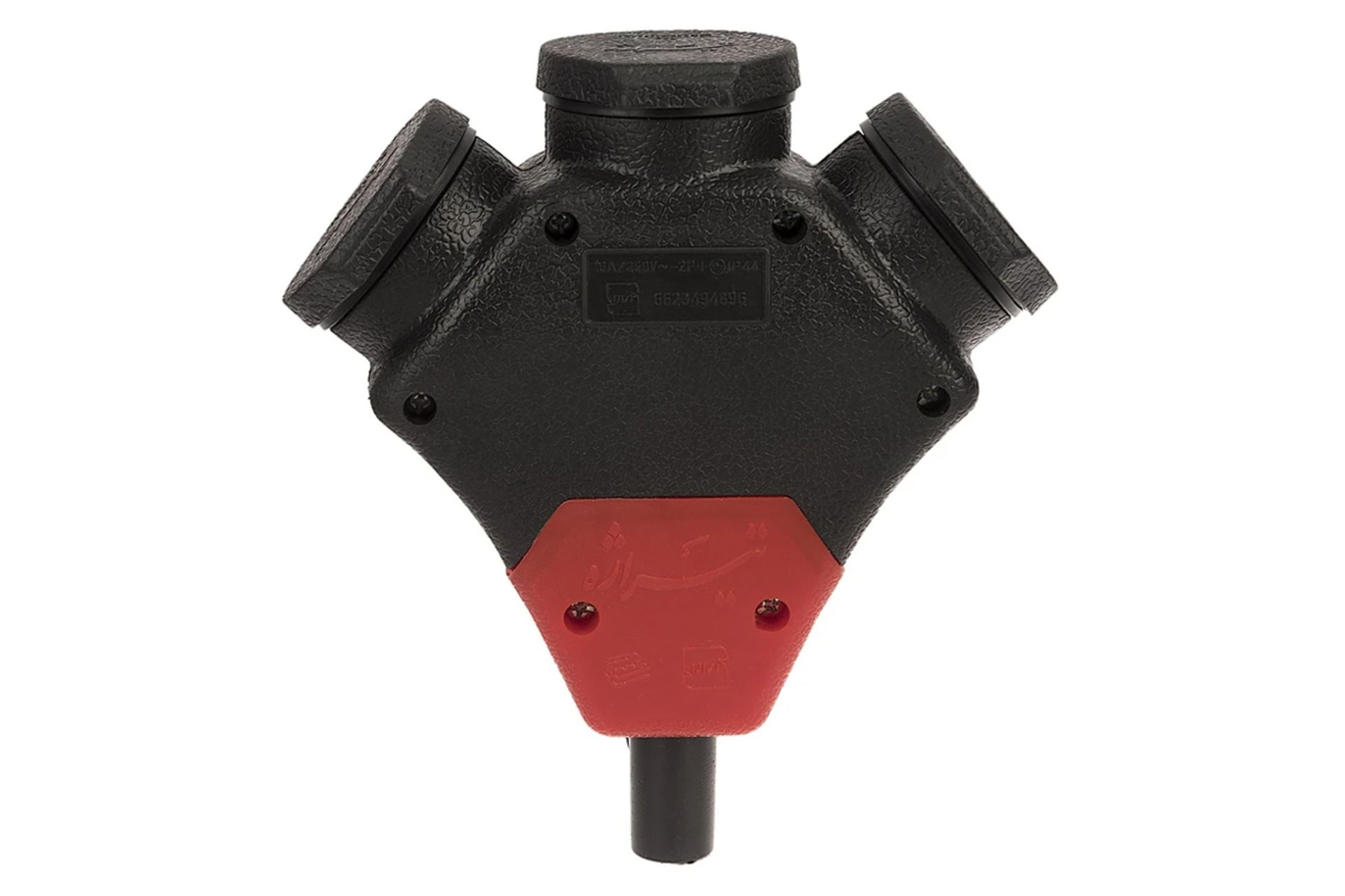 نمای پشت چندراهی برق تیراژه مدل صنعتی سه خانه