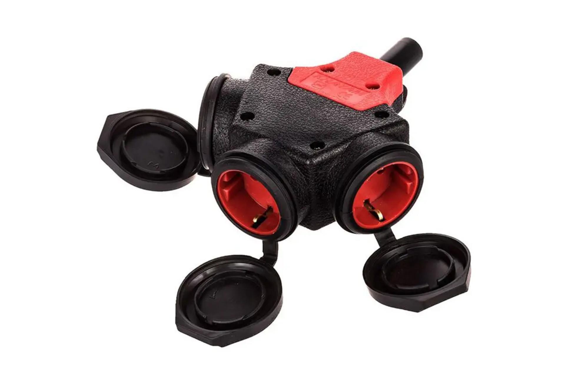 چندراهی برق خیام الکتریک مدل صنعتی سه خانه