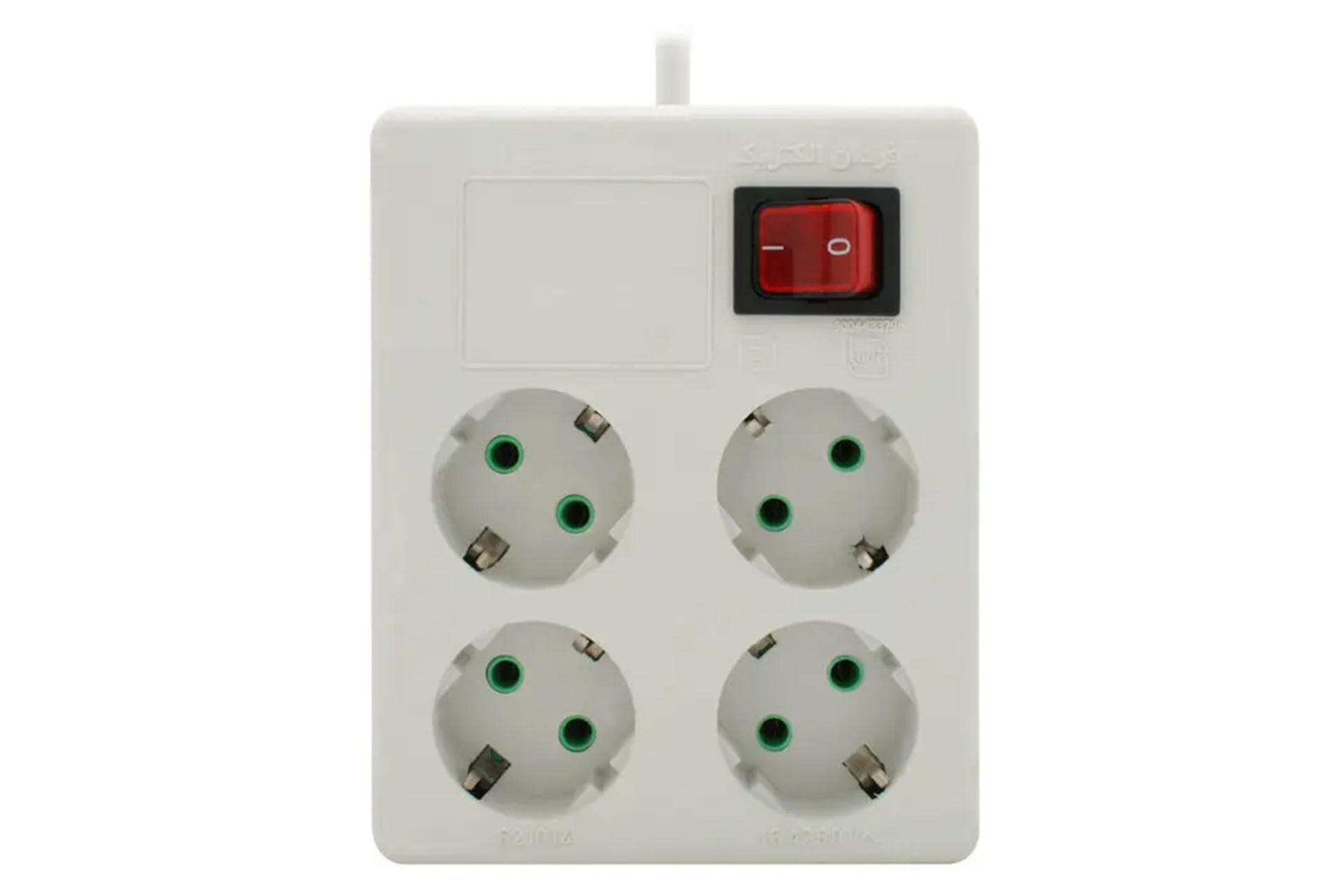 چندراهی برق فردان الکتریک مدل 31403 نمای بالا