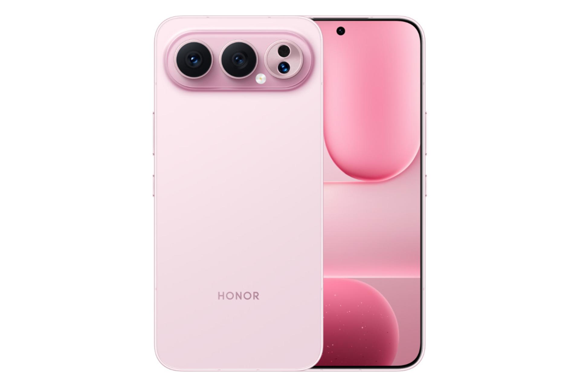 پنل جلو و پشت گوشی موبایل آنر 500 پرو نسخه چین صورتی / HONOR 500 Pro China